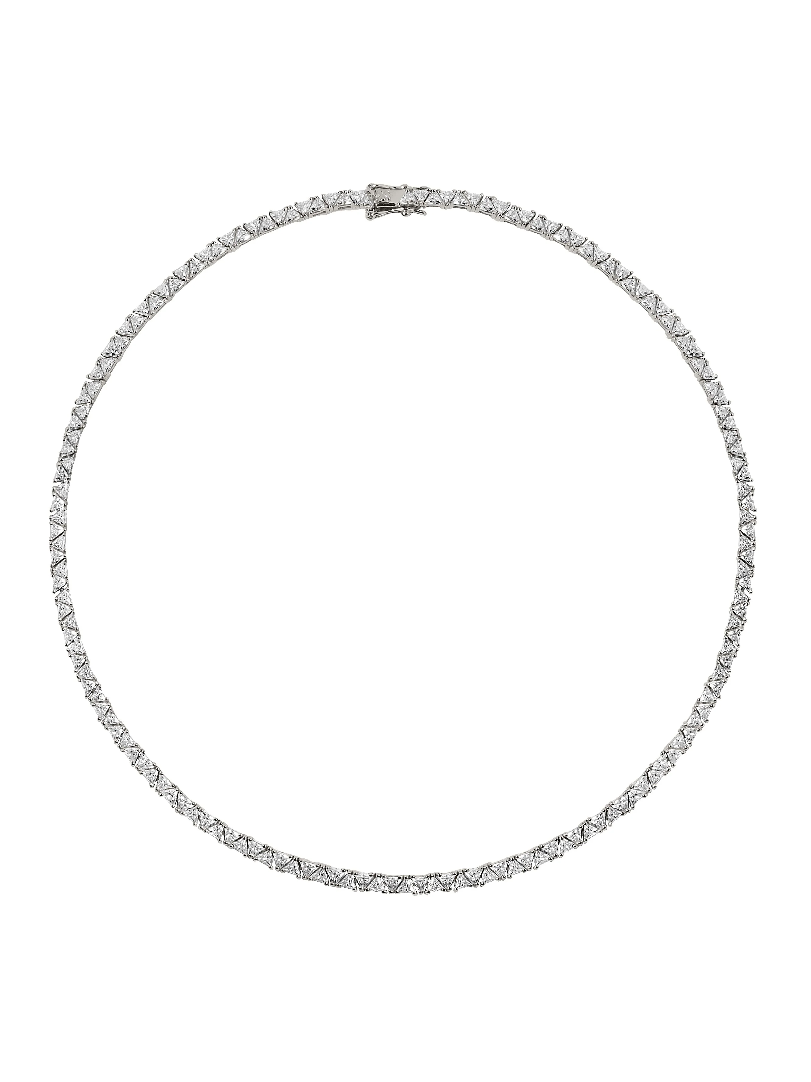 Dorsey - PETITE THEODORA RIVIÈRE NECKLACE IN MOISSANITE