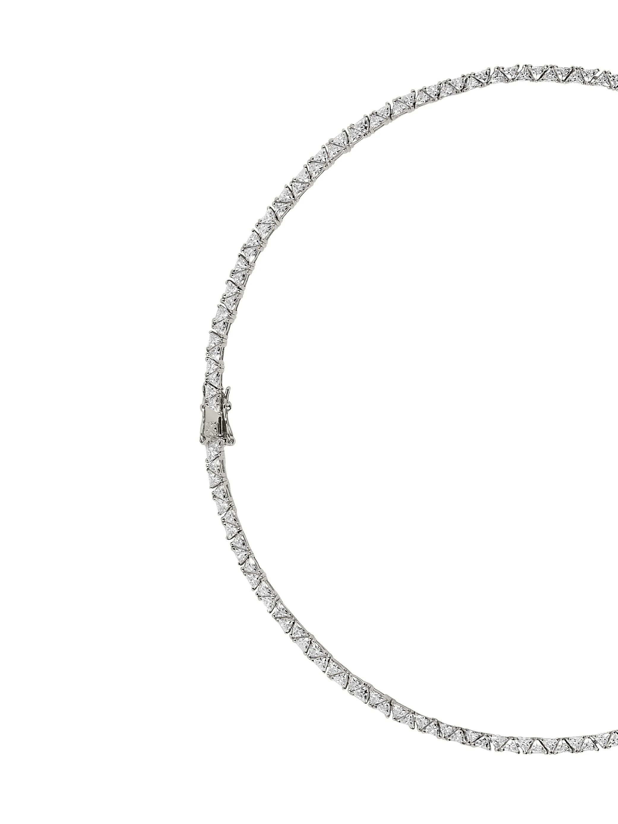 Dorsey - PETITE THEODORA RIVIÈRE NECKLACE IN MOISSANITE - Image 2