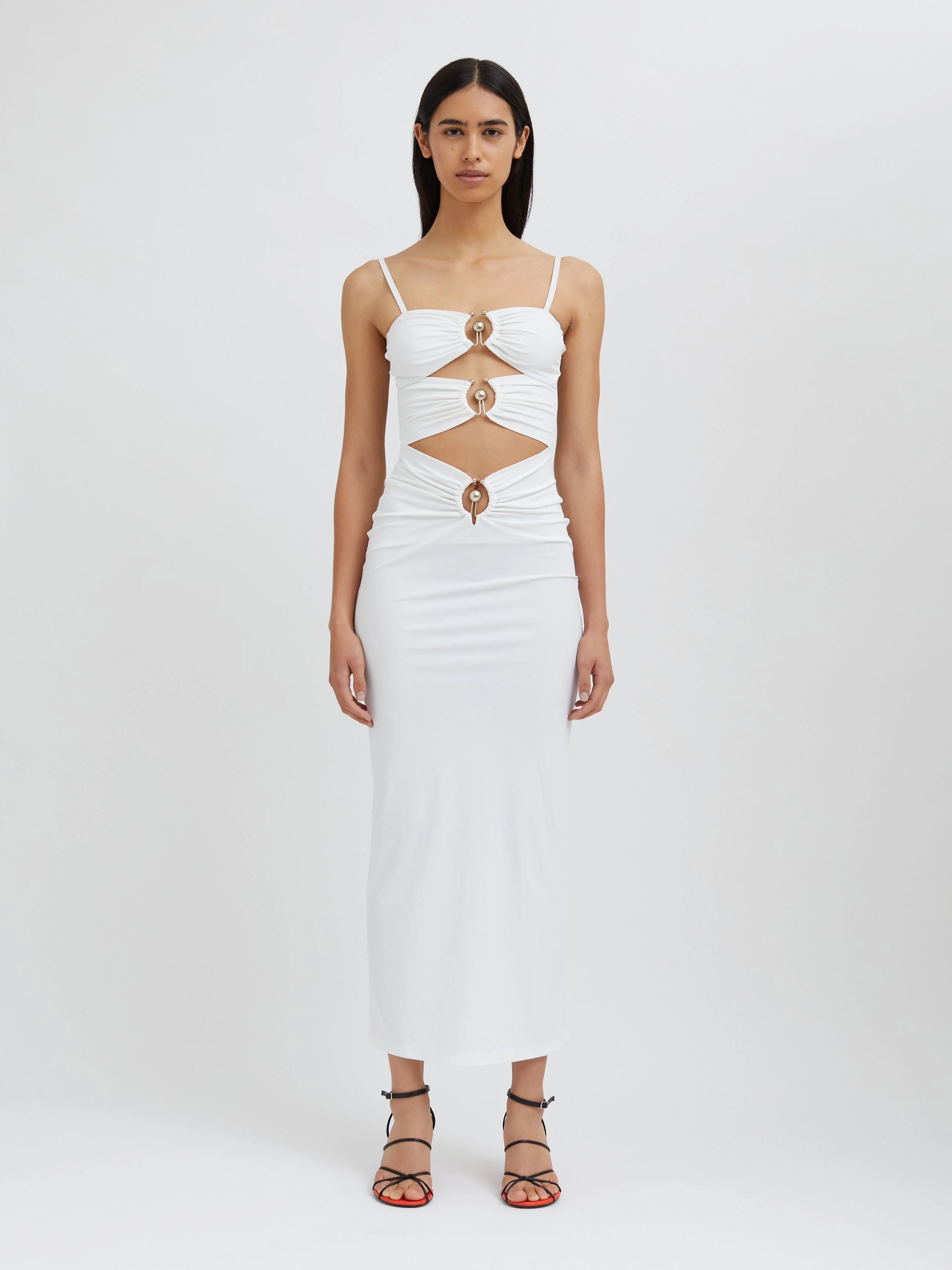 Christopher Esber - Pierced Orbit Column Dress