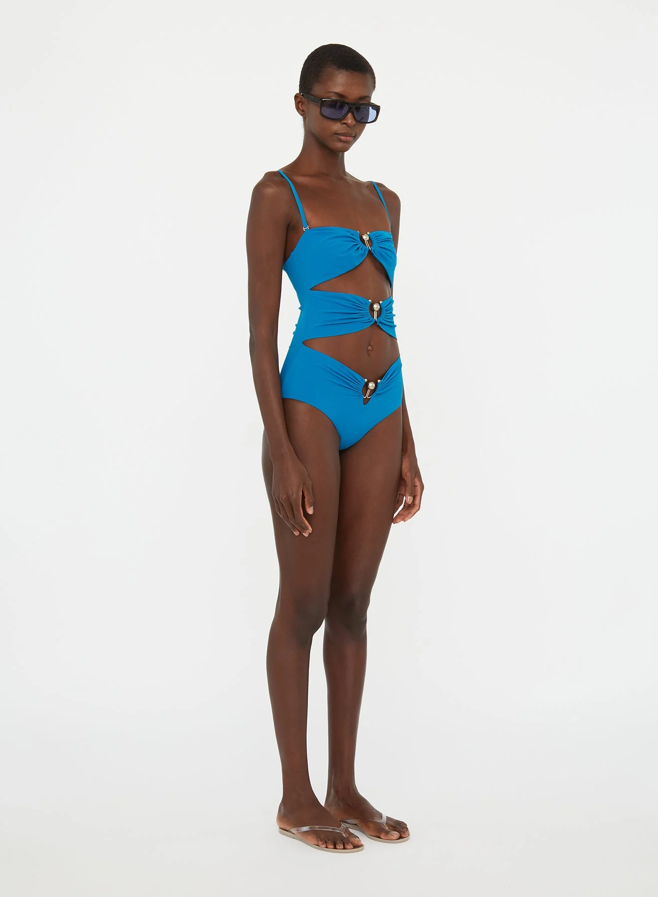 Christopher Esber - Pierced Orbit One Piece - Image 4