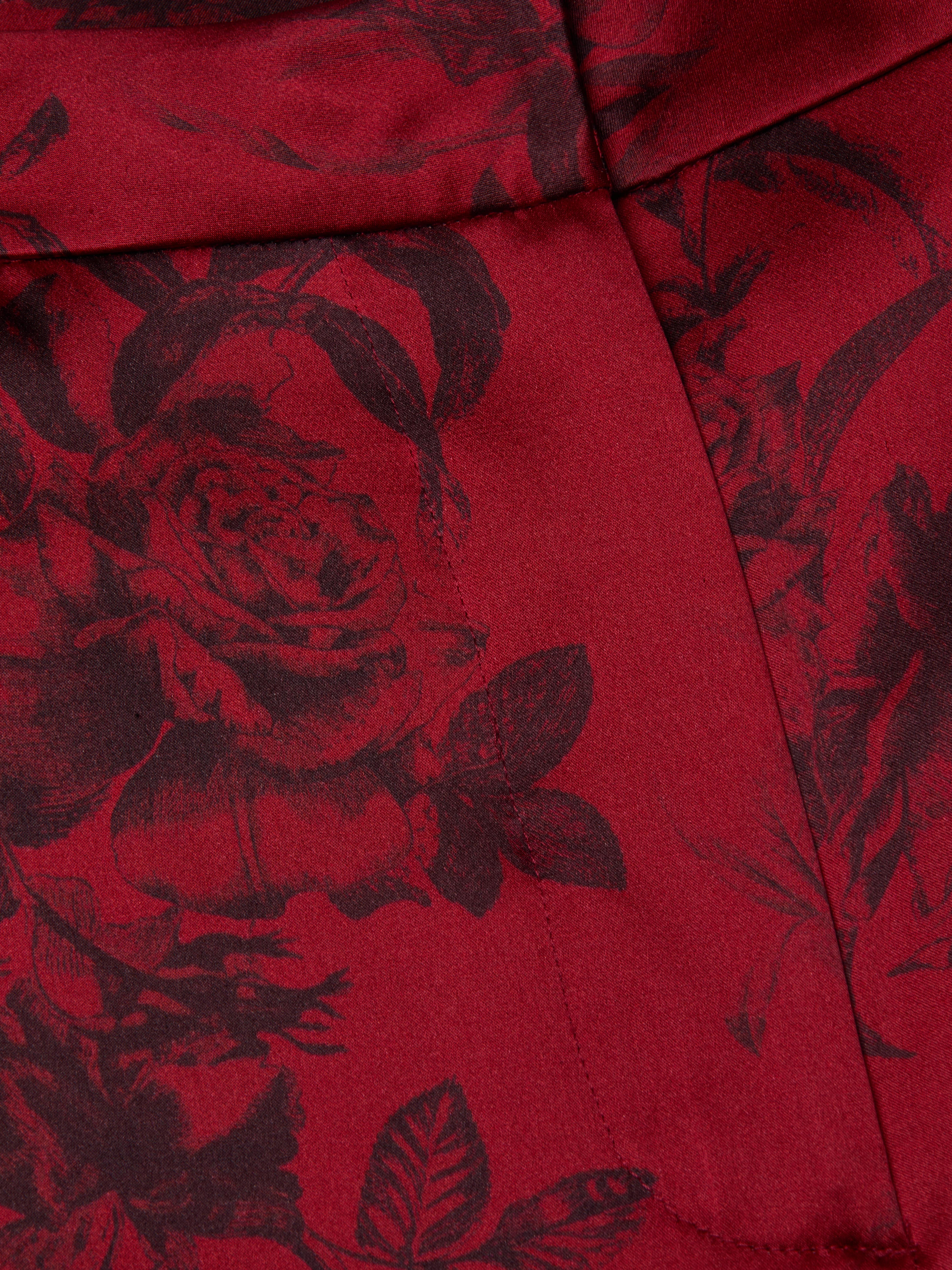 L'AGENCE - Pilar Silk Wide - Leg Pant - Image 5