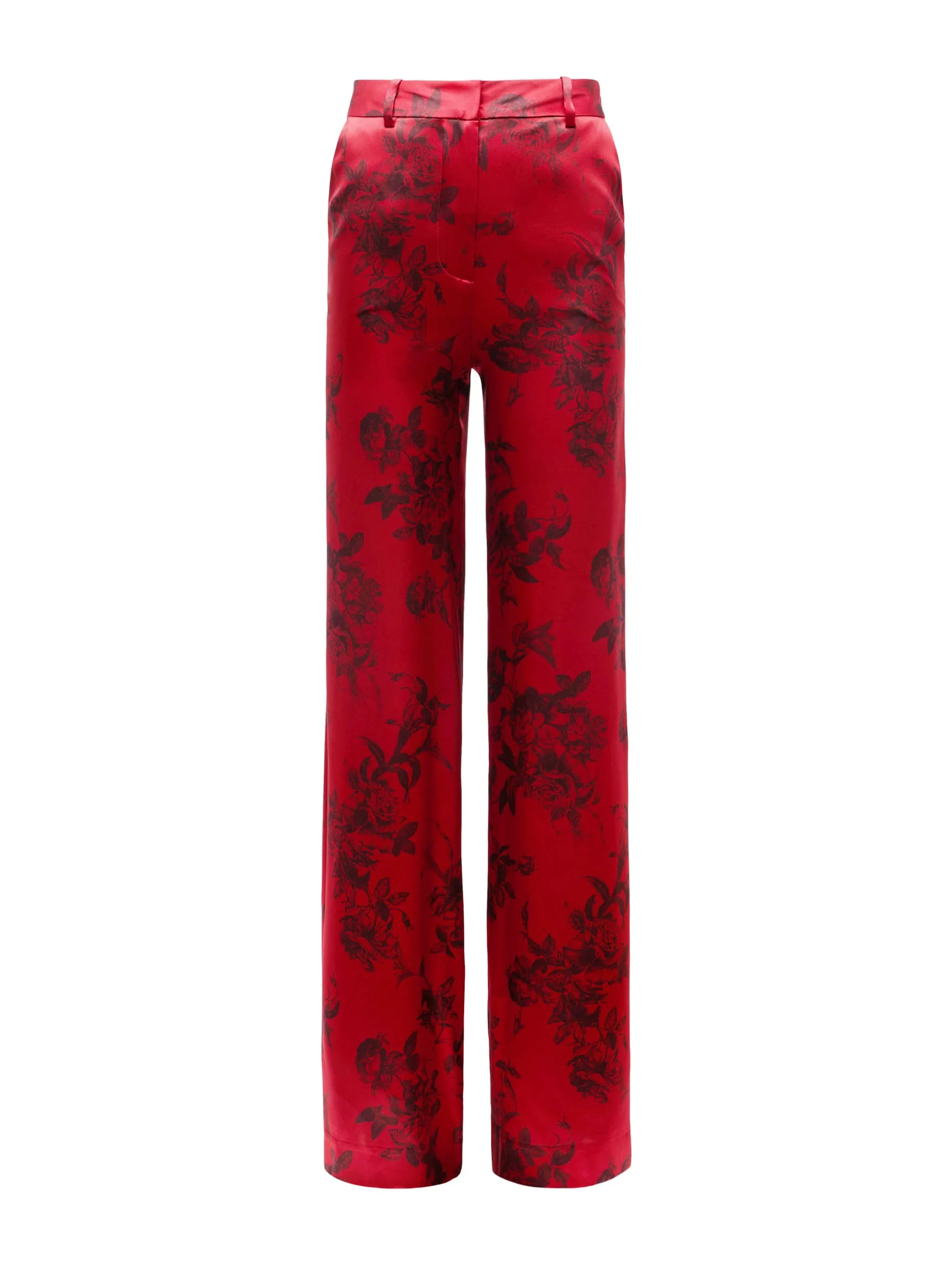 L'AGENCE - Pilar Silk Wide - Leg Pant - Image 7