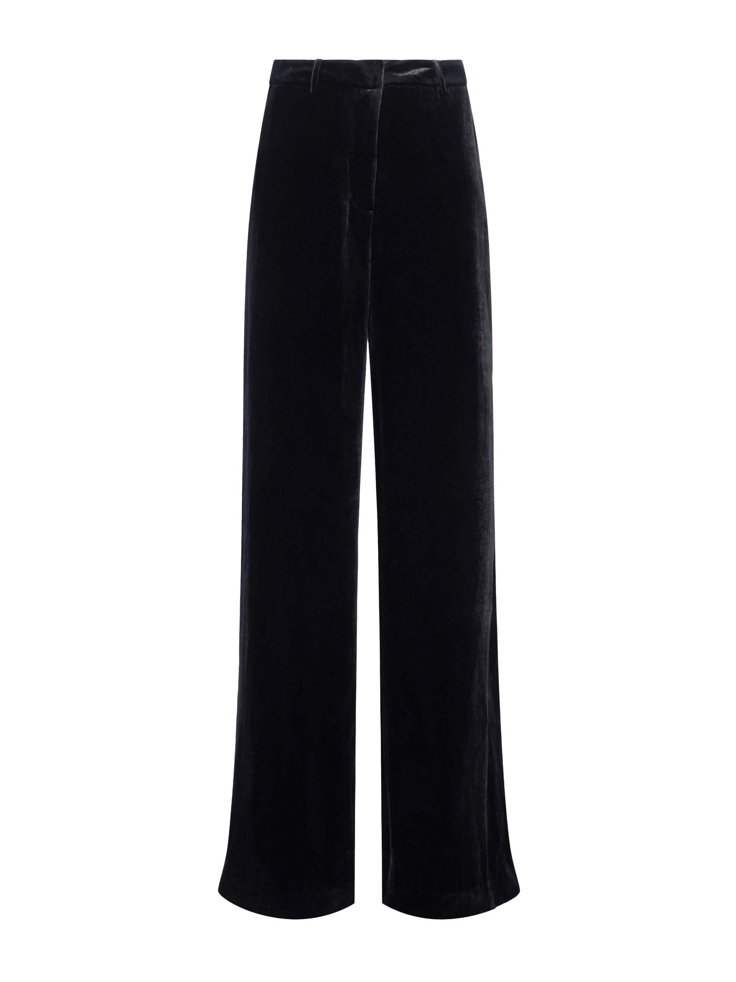 L'AGENCE - Pilar Velvet Wide - Leg Pant - Image 10