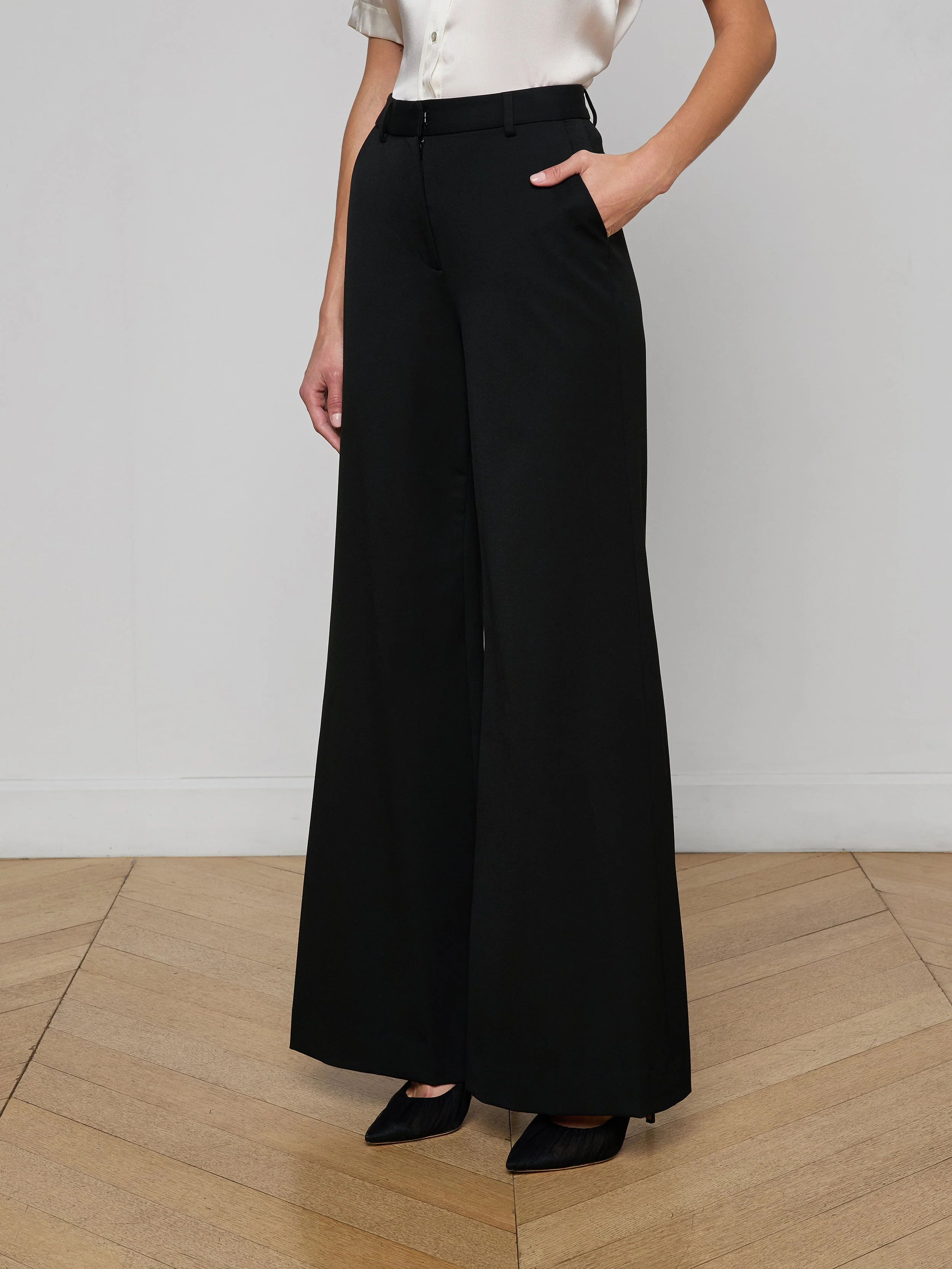 L'AGENCE - Pilar Wide - Leg Pant - Image 9