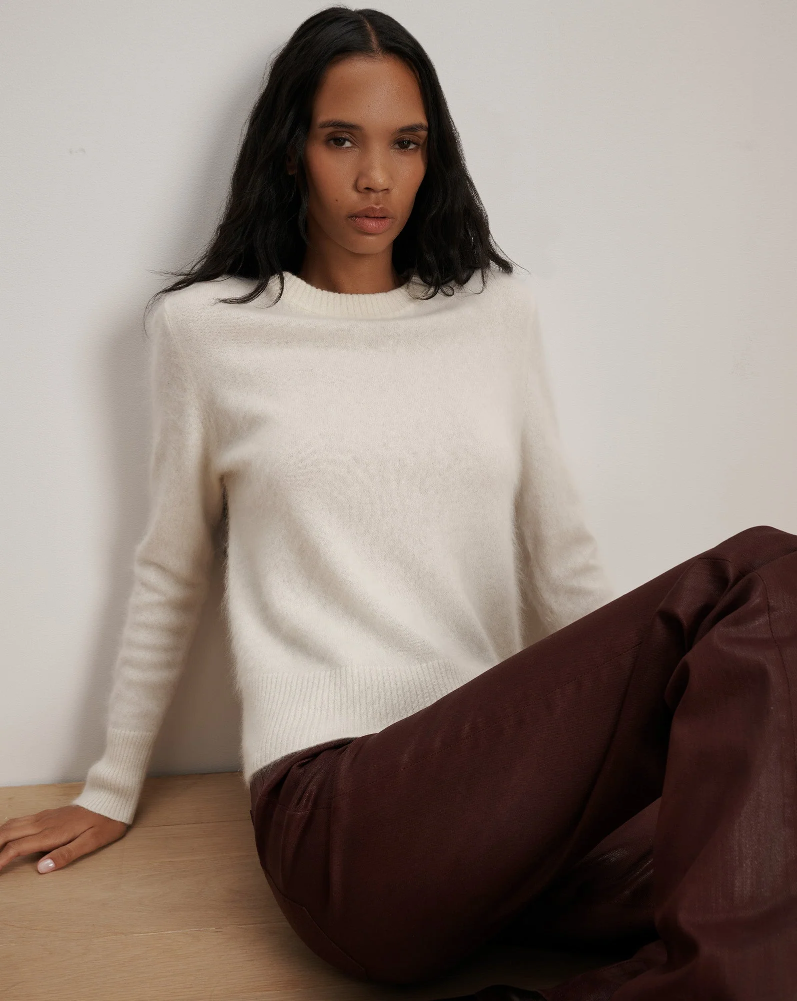 Veronica Beard - Pippen Brushed Cashmere Pullover