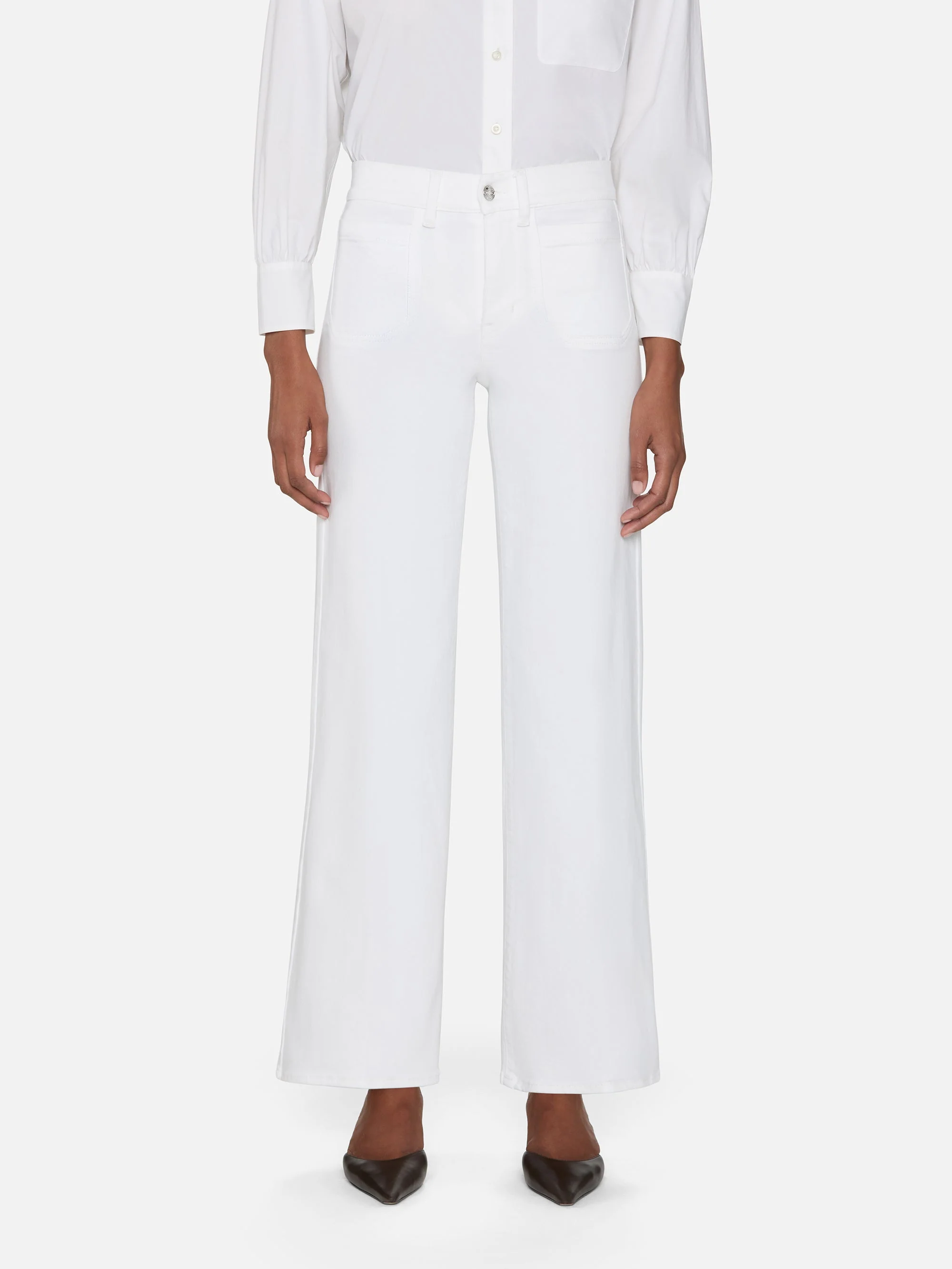 FRAME - Le Pixie Slim Palazzo Modernist Pocket - Image 2
