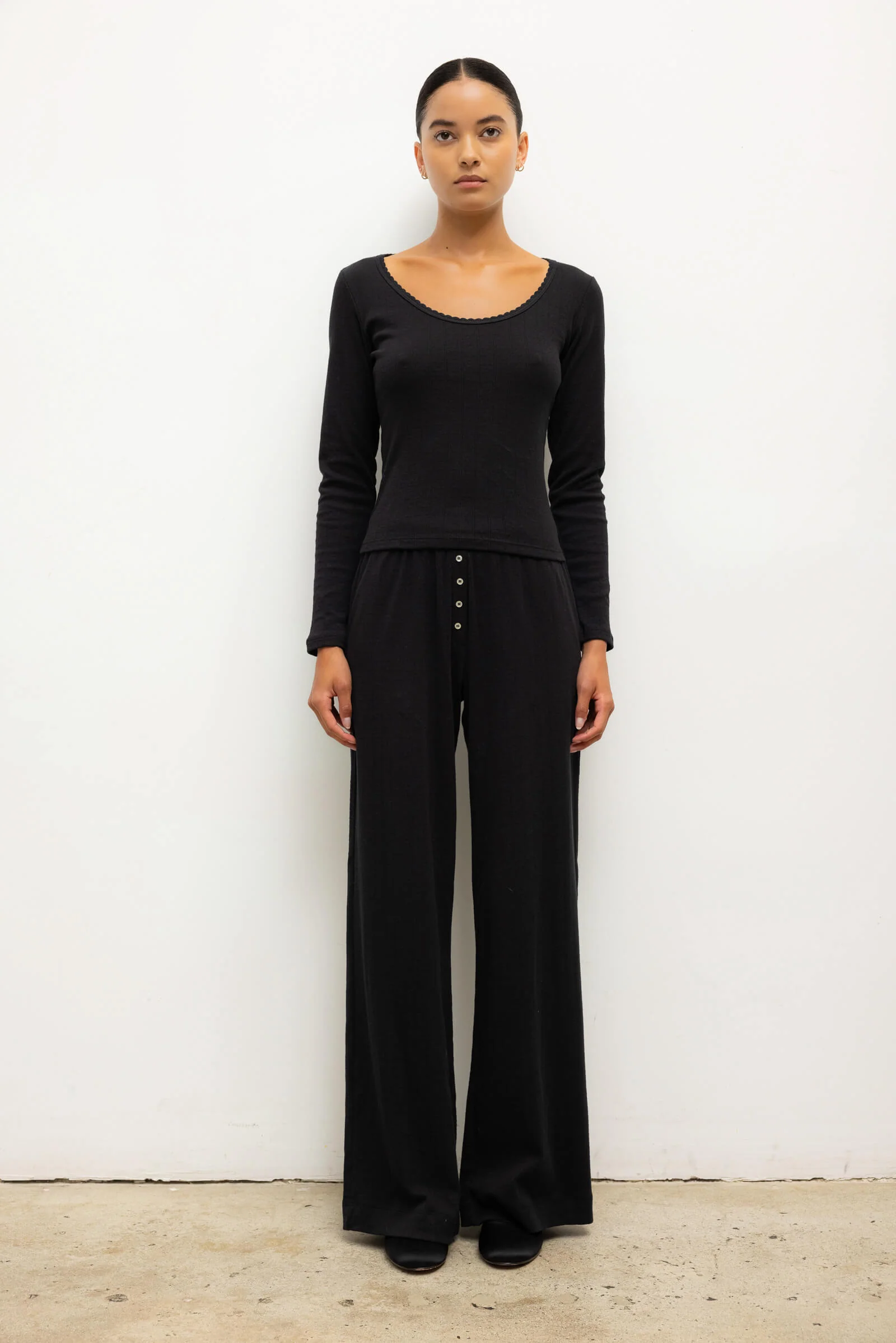 Leset - Pointelle Boxer Pant