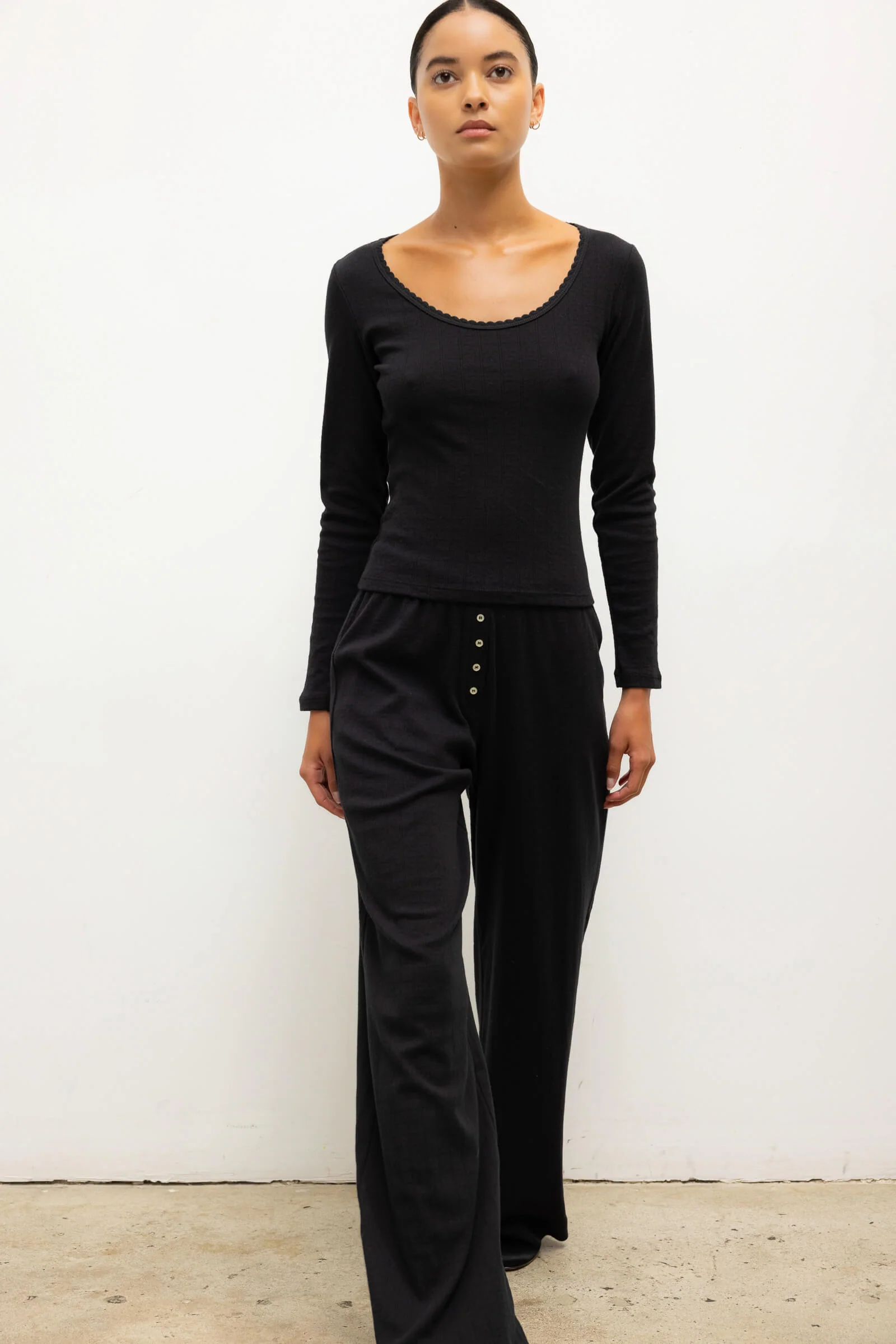 Leset - Pointelle Boxer Pant - Image 3