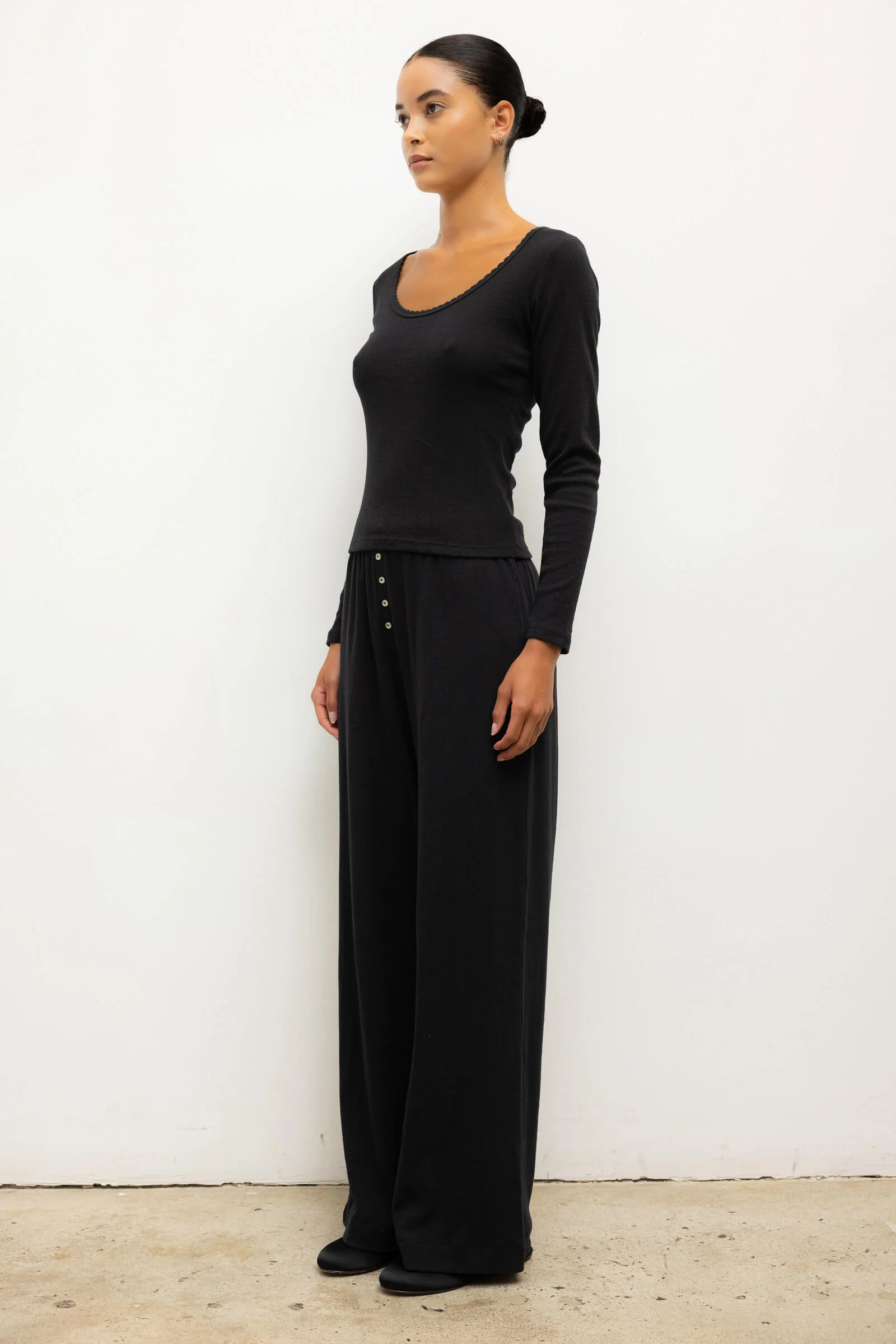 Leset - Pointelle Boxer Pant - Image 5