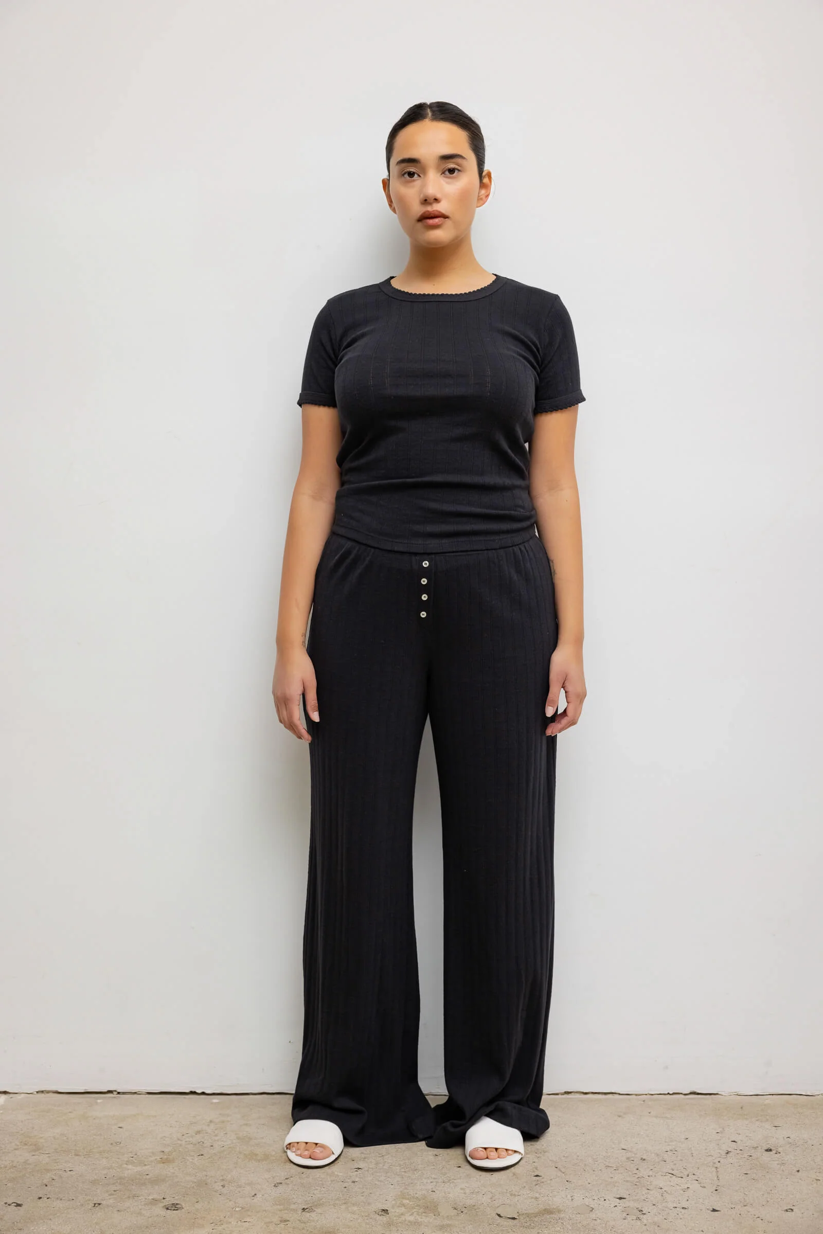 Leset - Pointelle Boxer Pant - Image 7