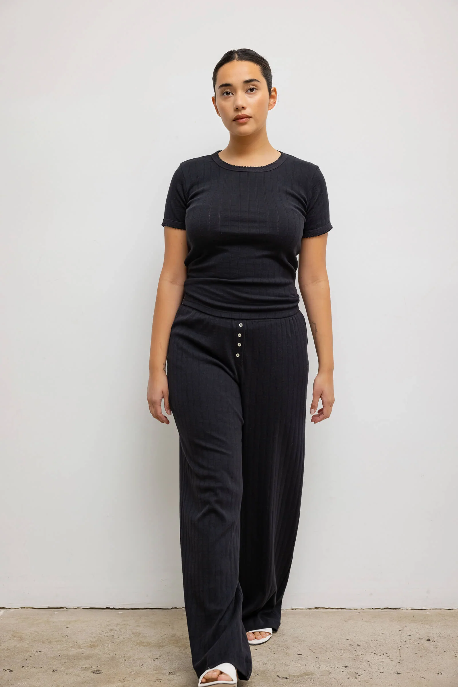 Leset - Pointelle Boxer Pant - Image 8