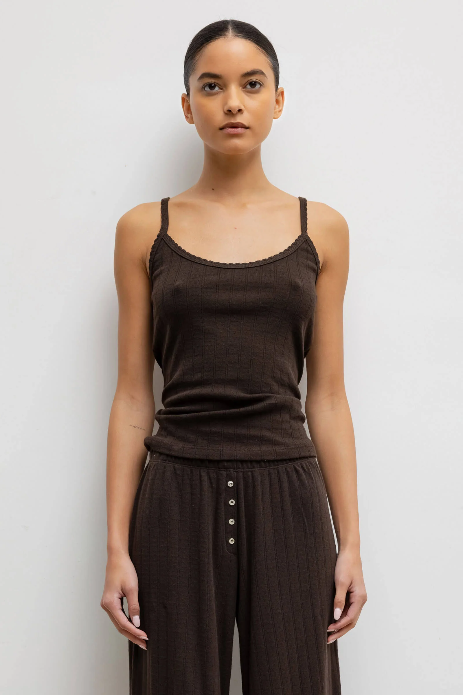 Leset - Pointelle Tank