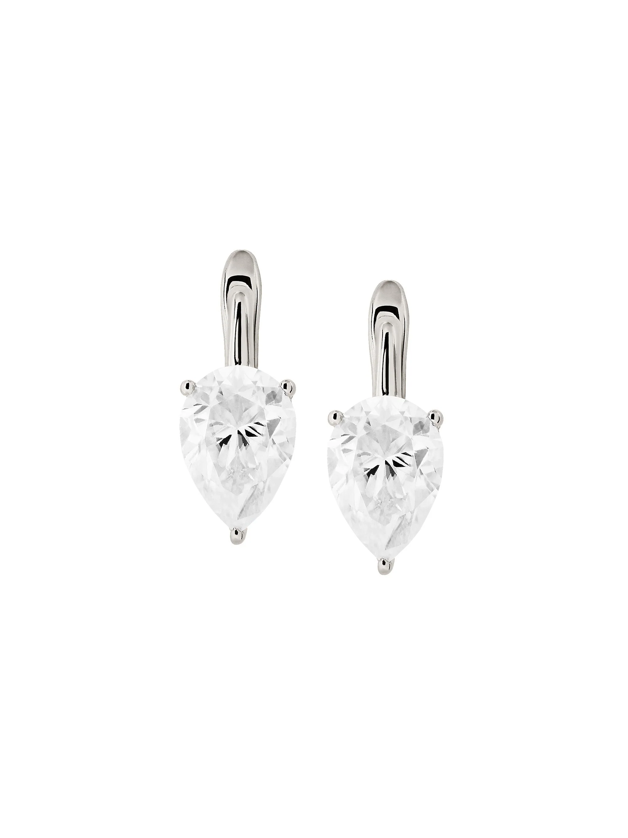 Dorsey - PORTER PEAR - CUT EARRINGS IN MOISSANITE