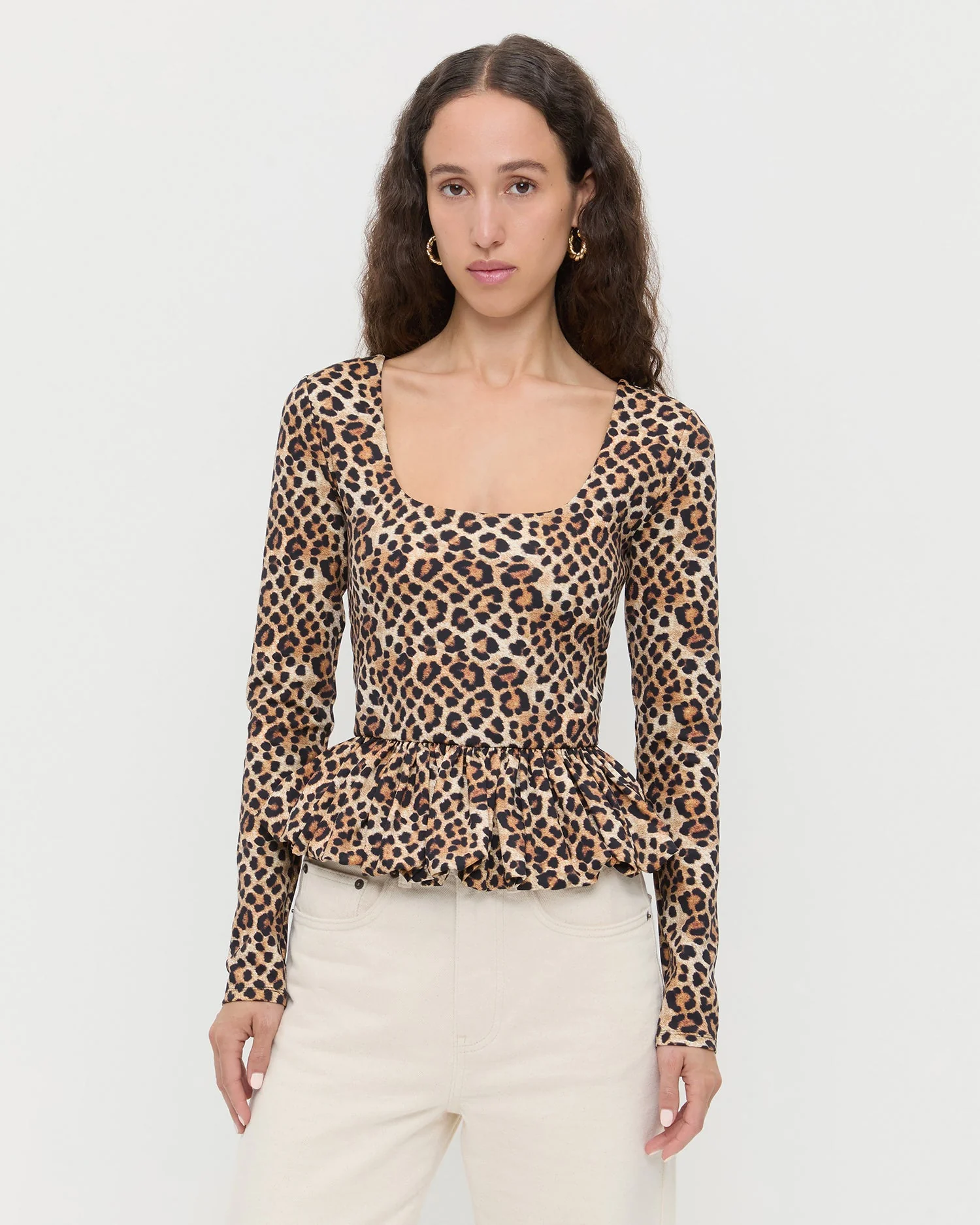 Loeffler Randall - Posie Peplum Top