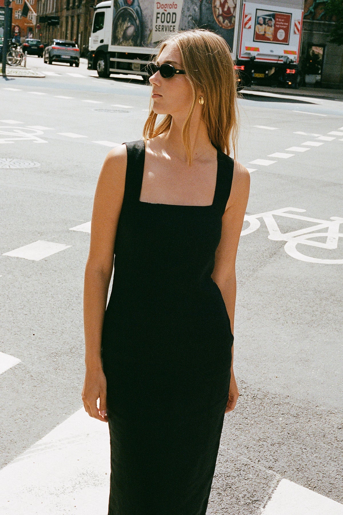 Posse - ALICE MIDI DRESS - BLACK - Image 3
