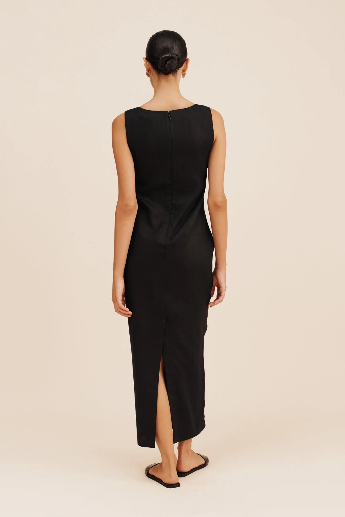 Posse - ALICE MIDI DRESS - BLACK - Image 4
