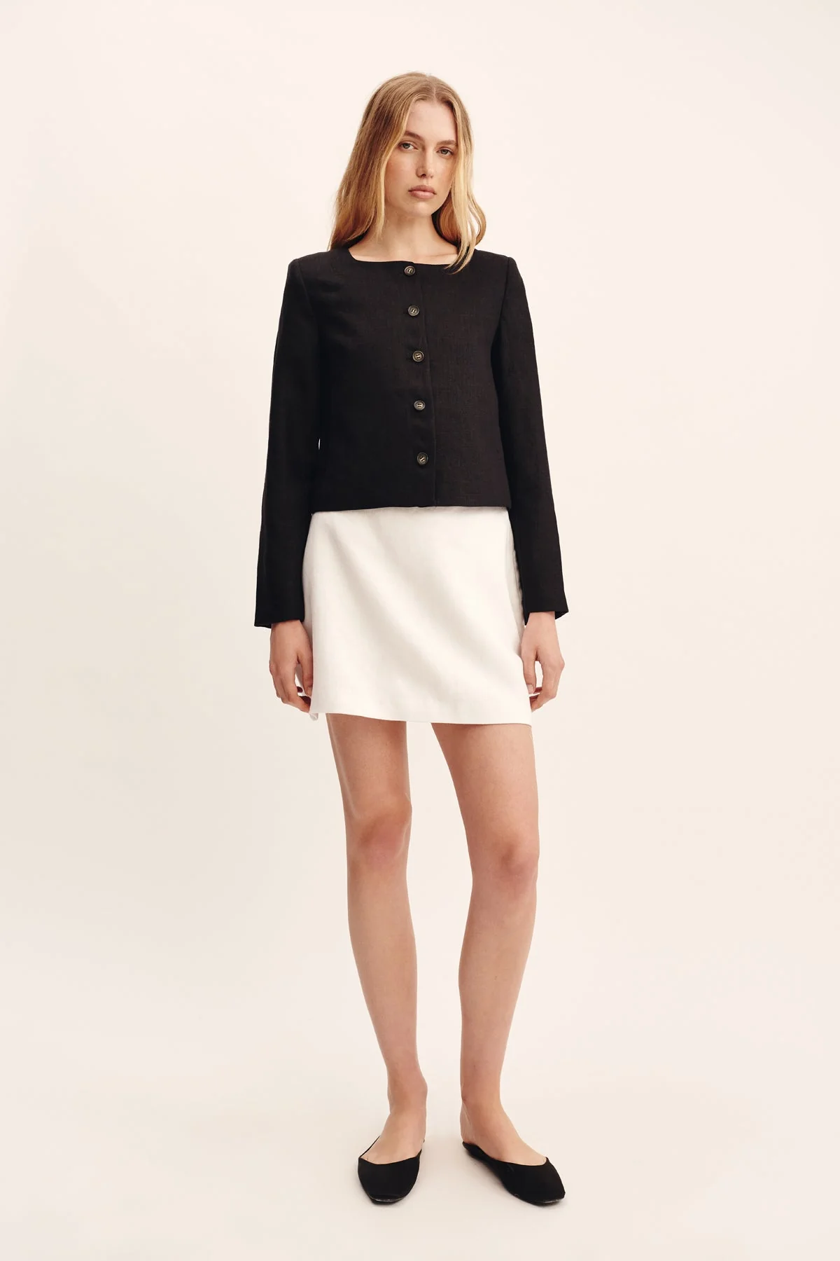 Posse - ALICE SKIRT - IVORY - Image 6