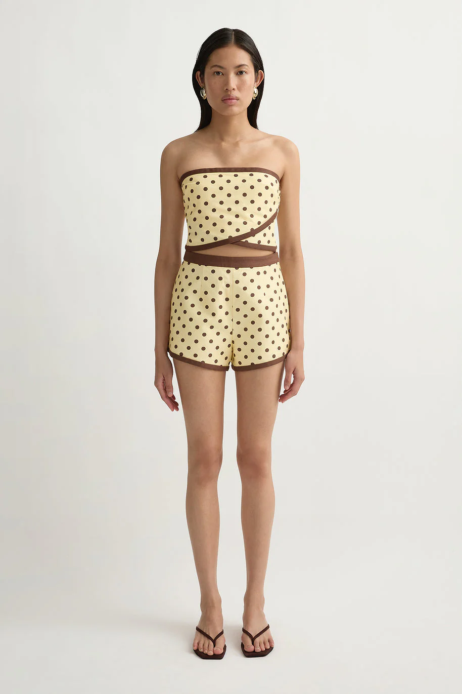 Posse - ARDEN SHORT - VANILLA/CHOC