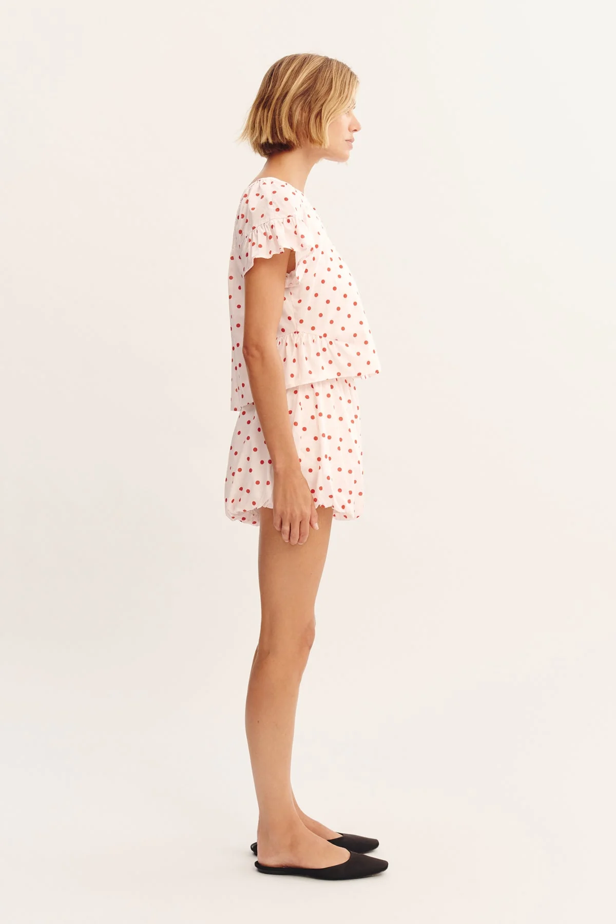 Posse - AURELIA SHORT - PETITE POLKA DOT - Image 4