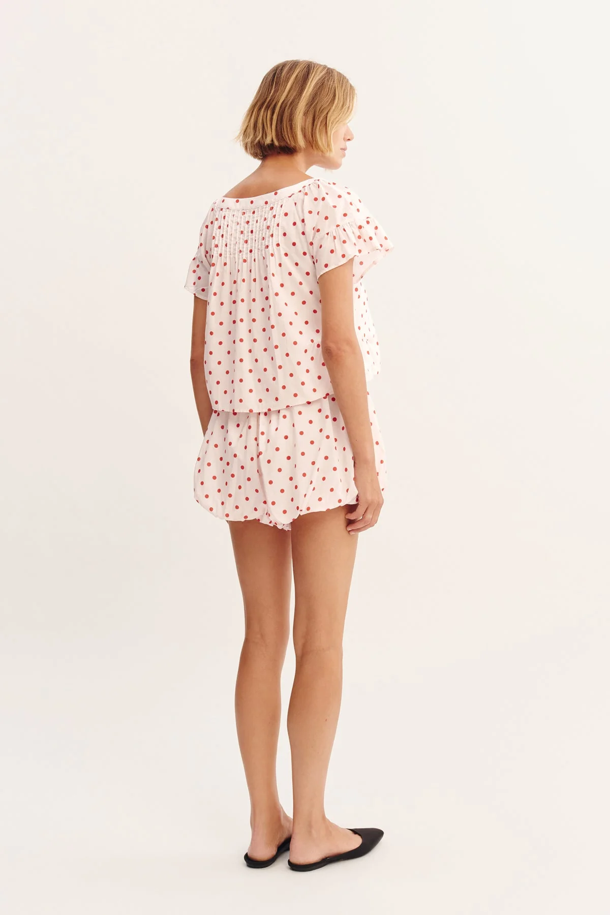 Posse - AURELIA SHORT - PETITE POLKA DOT - Image 5