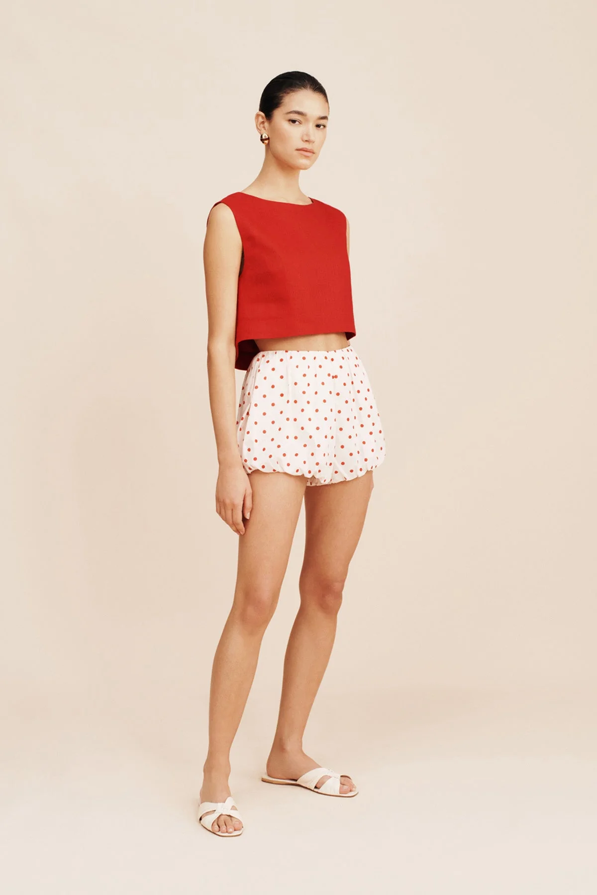 Posse - AURELIA SHORT - PETITE POLKA DOT - Image 9