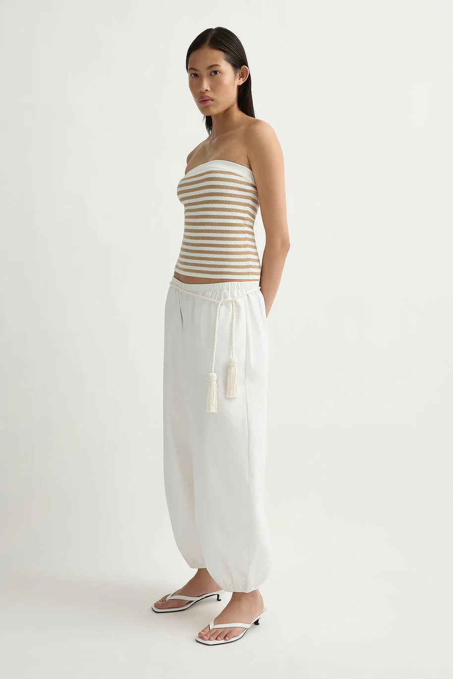 Posse - BEAU PANT - VINTAGE WHITE - Image 3