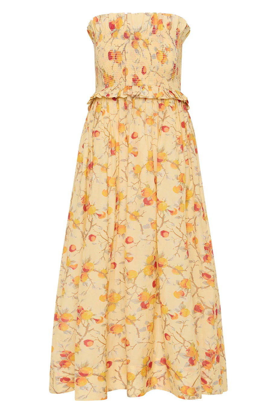 Posse - COBY STRAPLESS DRESS - CITRUS FLORAL - Image 12
