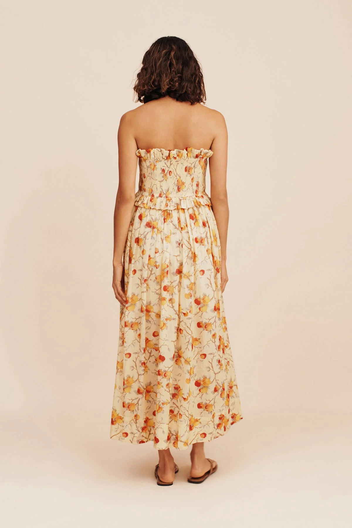 Posse - COBY STRAPLESS DRESS - CITRUS FLORAL - Image 2