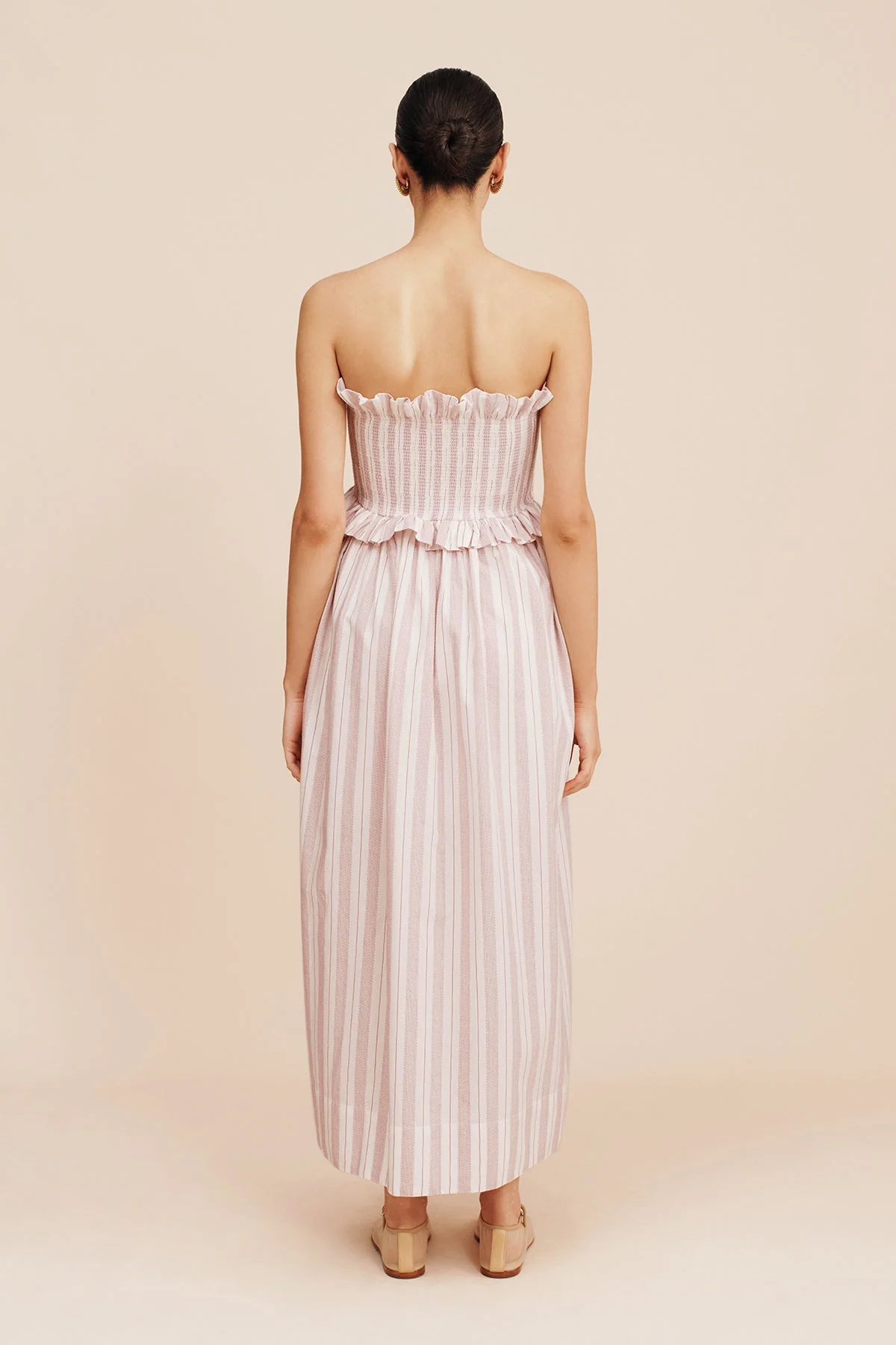 Posse - COBY STRAPLESS DRESS - VINTAGE STRIPE - Image 3