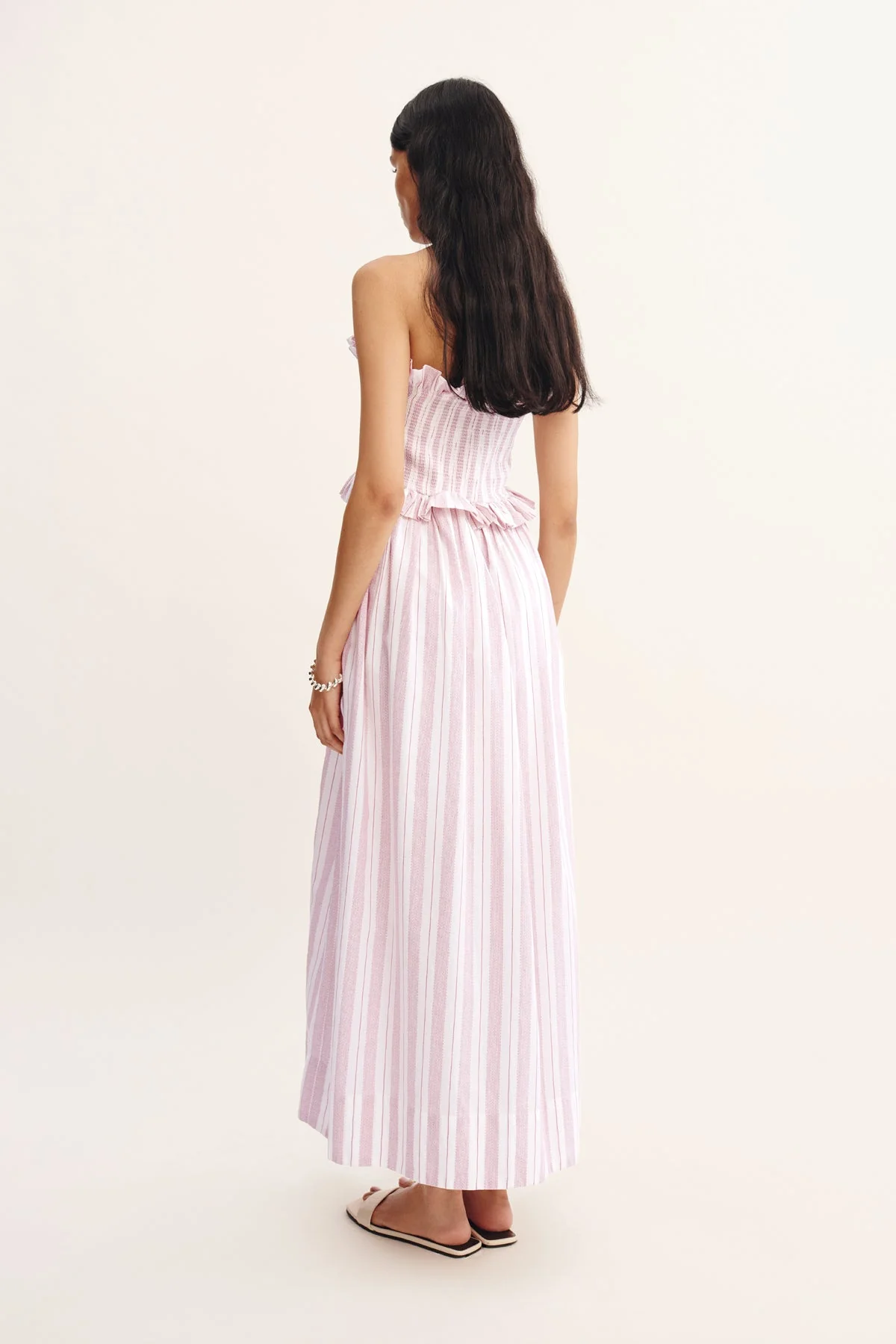 Posse - COBY STRAPLESS DRESS - VINTAGE STRIPE - Image 8