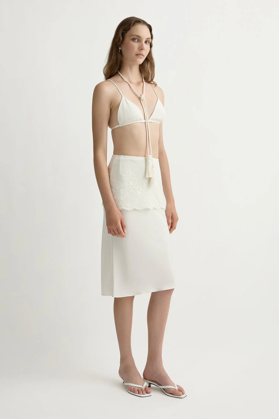 Posse - COVE SKIRT - PEARL - Image 3