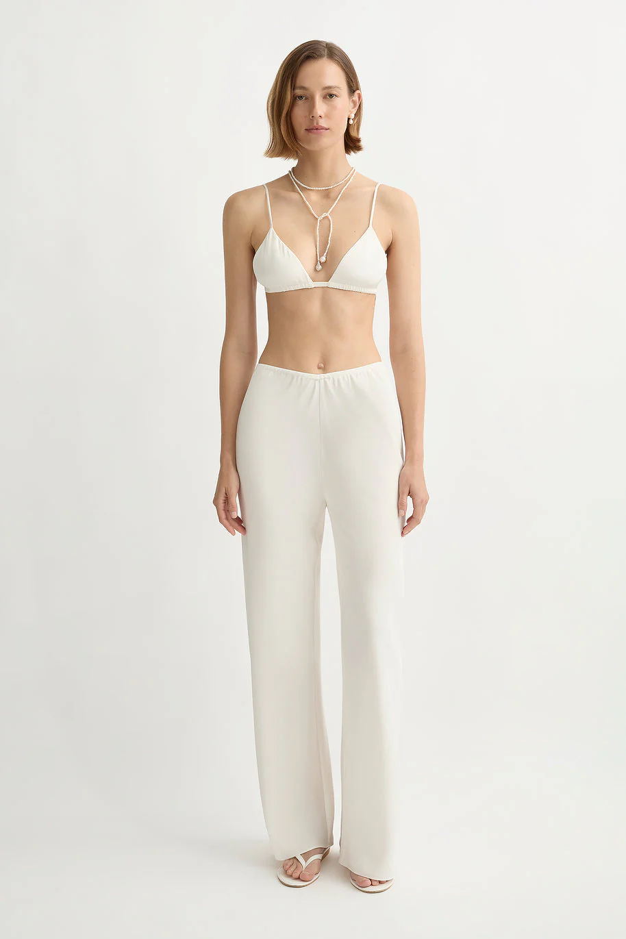Posse - COVE TROUSER - PEARL