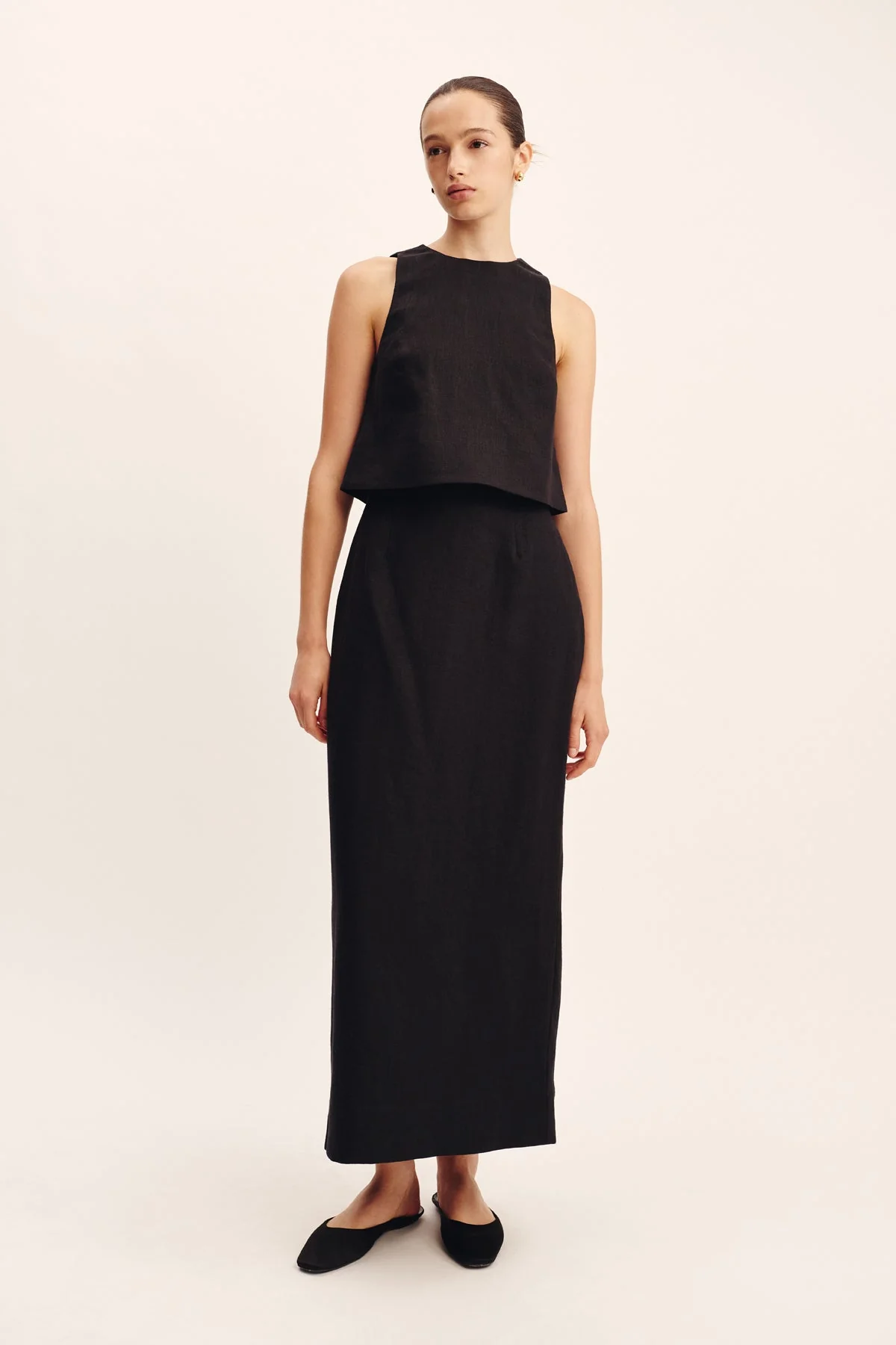 Posse - EMMA PENCIL SKIRT - BLACK - Image 3