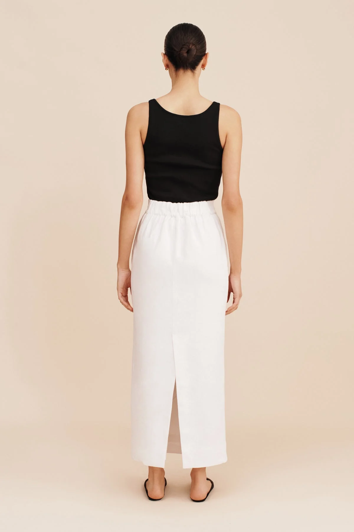 Posse - EMMA PENCIL SKIRT - IVORY - Image 7