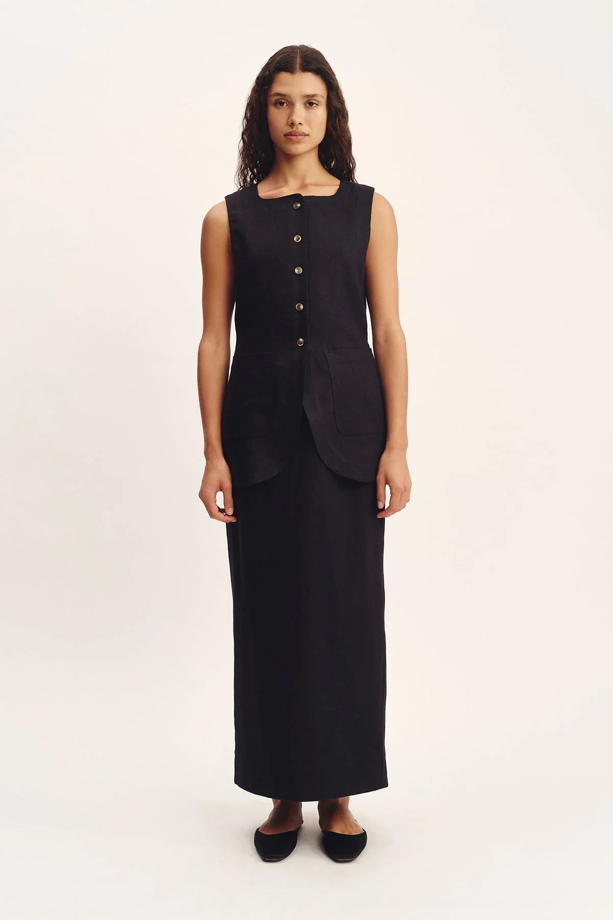 Posse - EMMA VEST - BLACK - Image 4