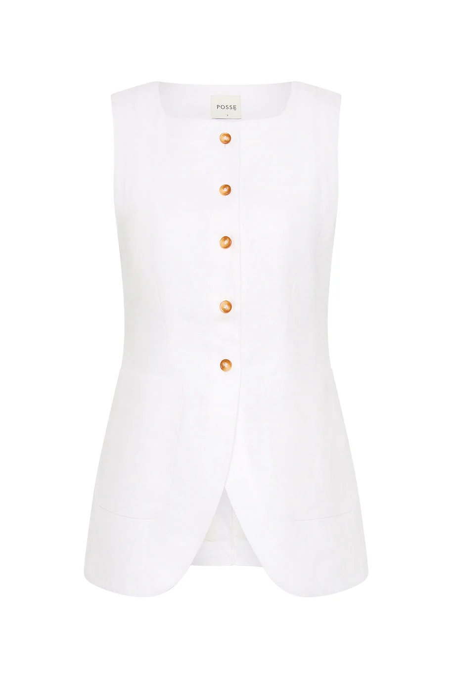 Posse - EMMA VEST - IVORY - Image 14