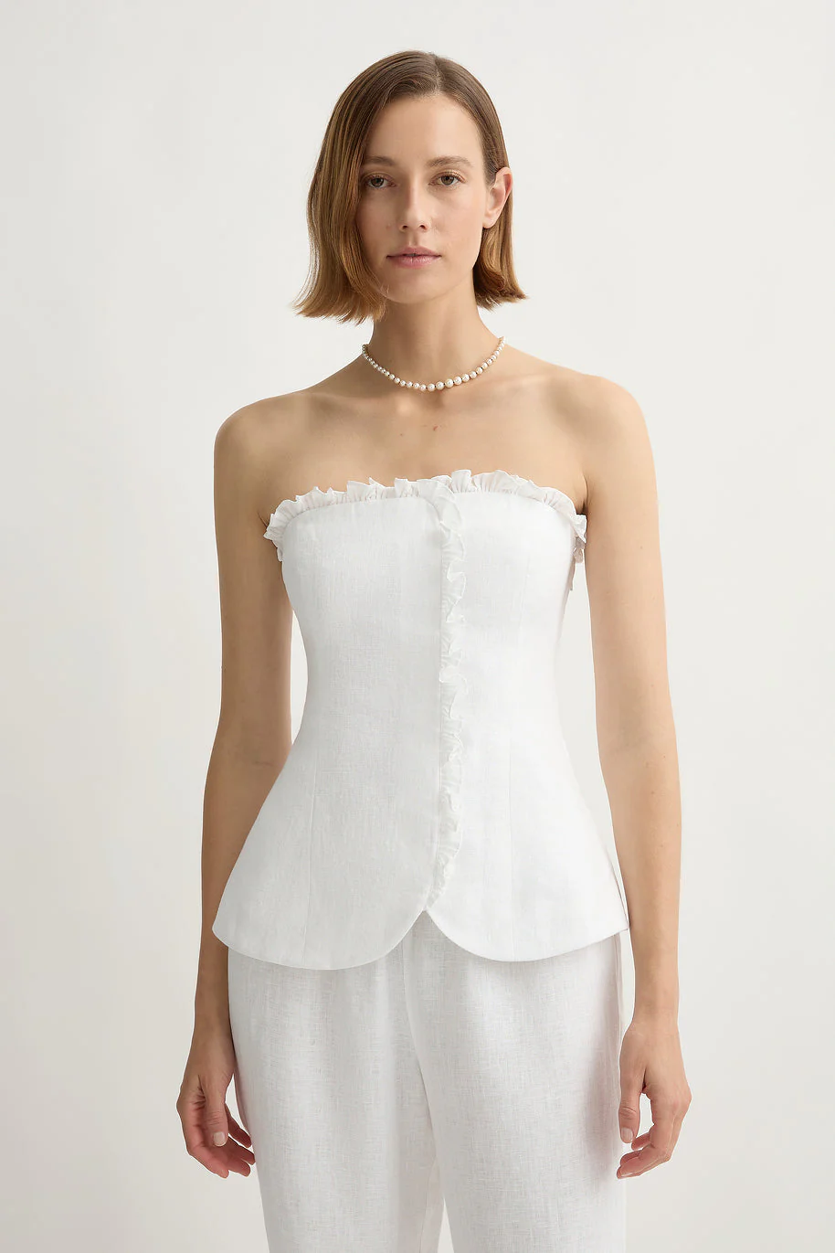 Posse - FLORENCE STRAPLESS TOP