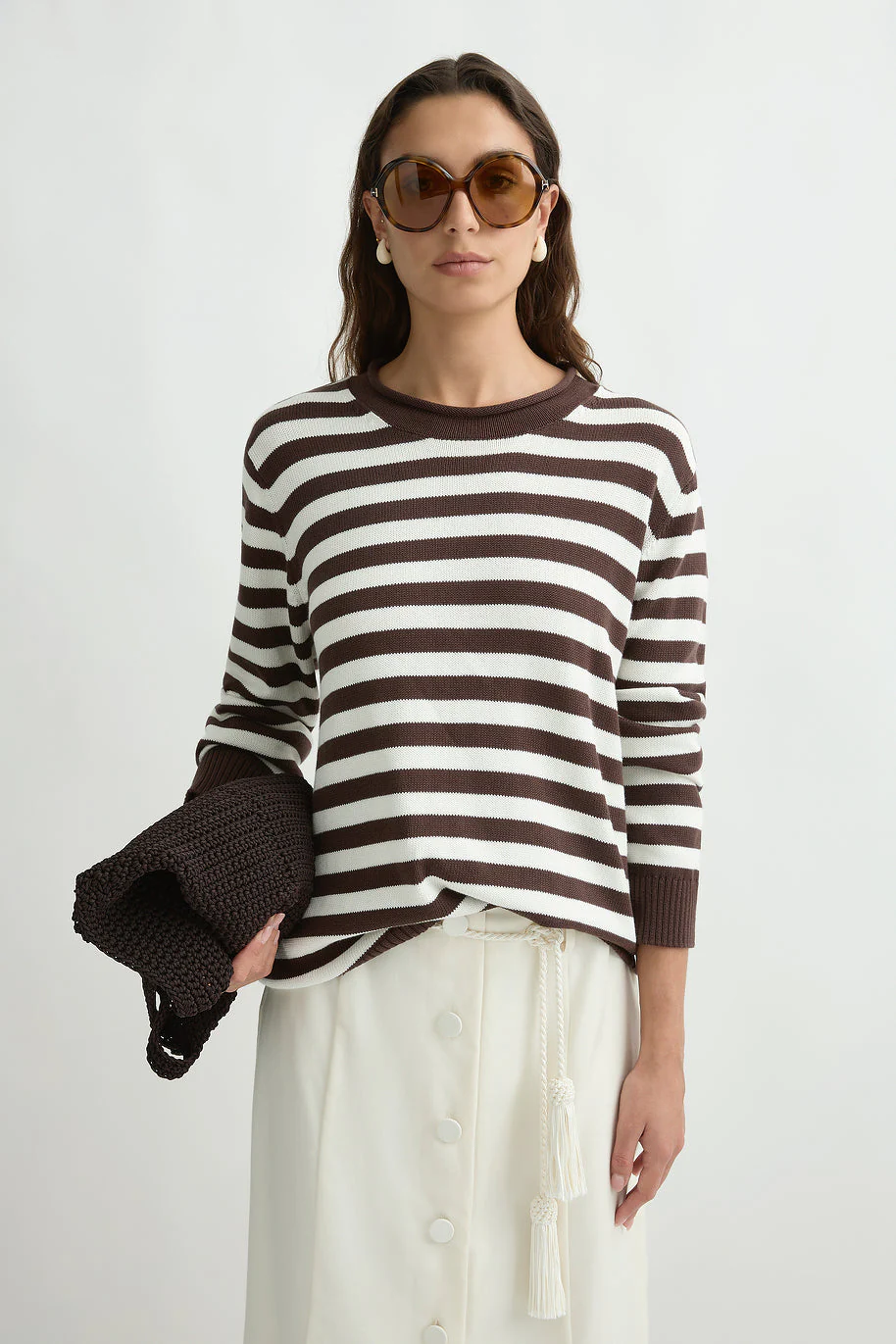 Posse - LARA JUMPER - STRIPE