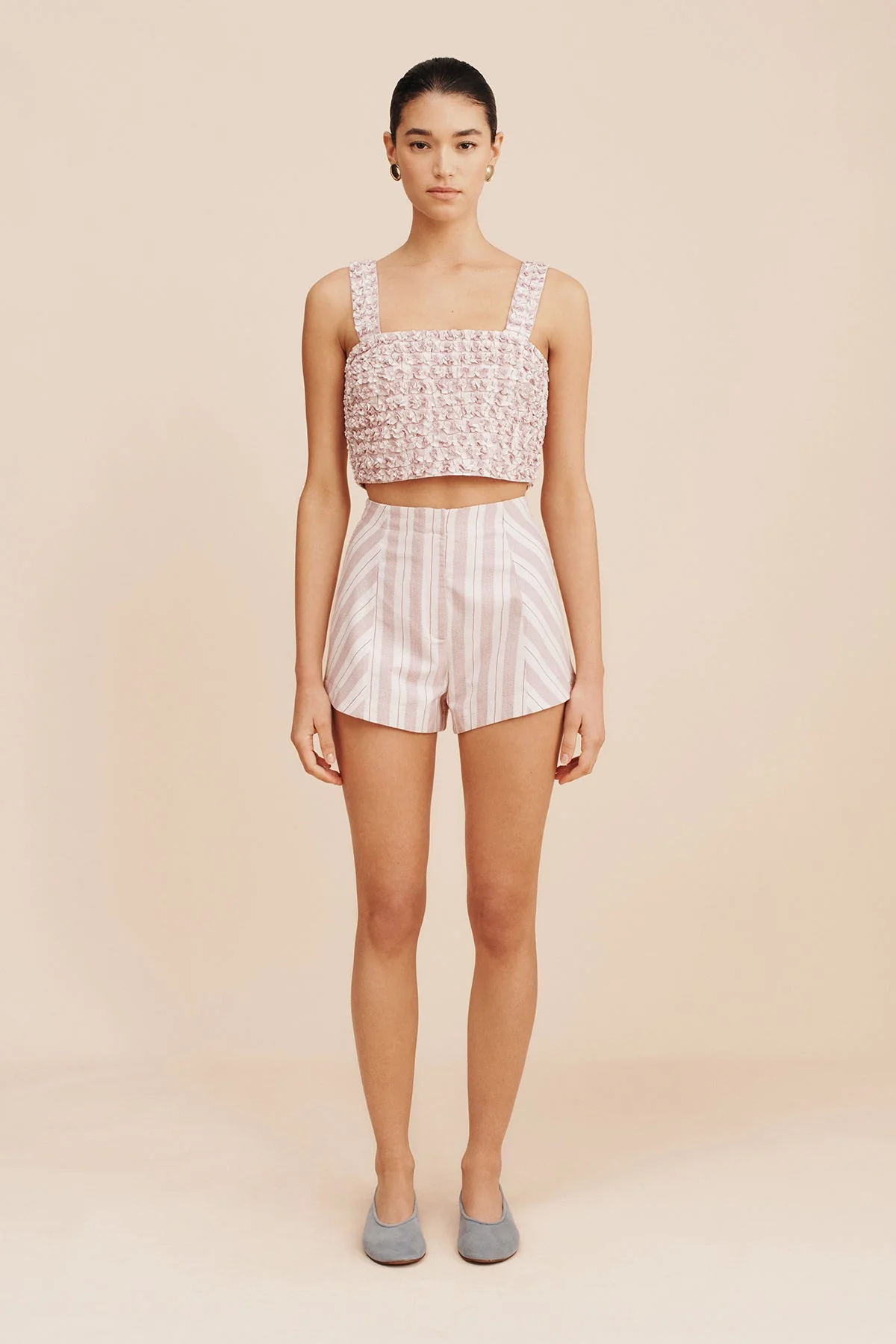 Posse - LENA CROP TOP - VINTAGE STRIPE - Image 2