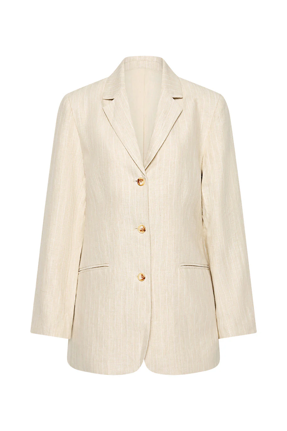 Posse - LEON BLAZER - BEIGE PINSTRIPE - Image 14