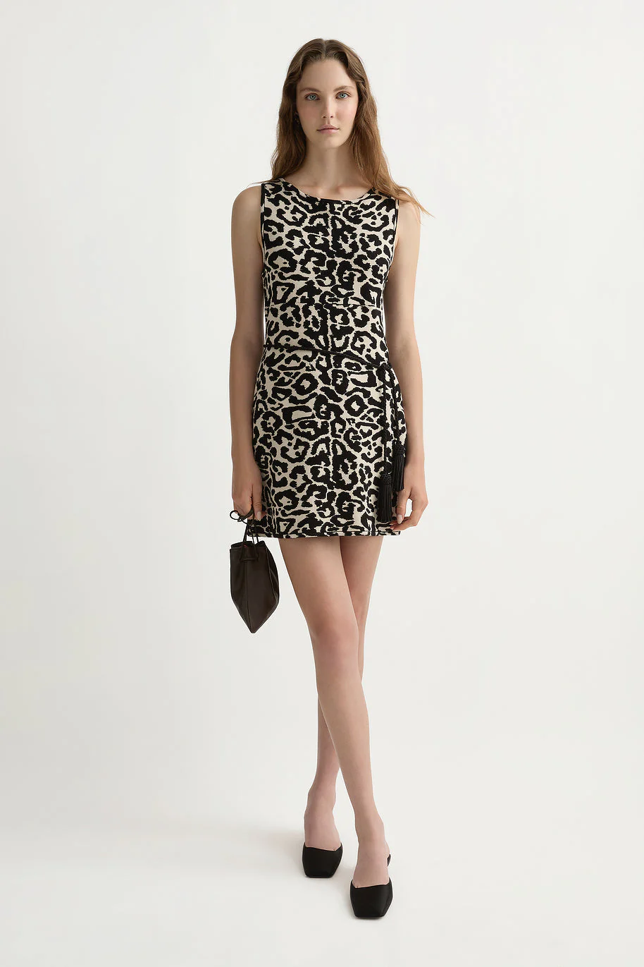 Posse - LEXI MINI DRESS - LEOPARD