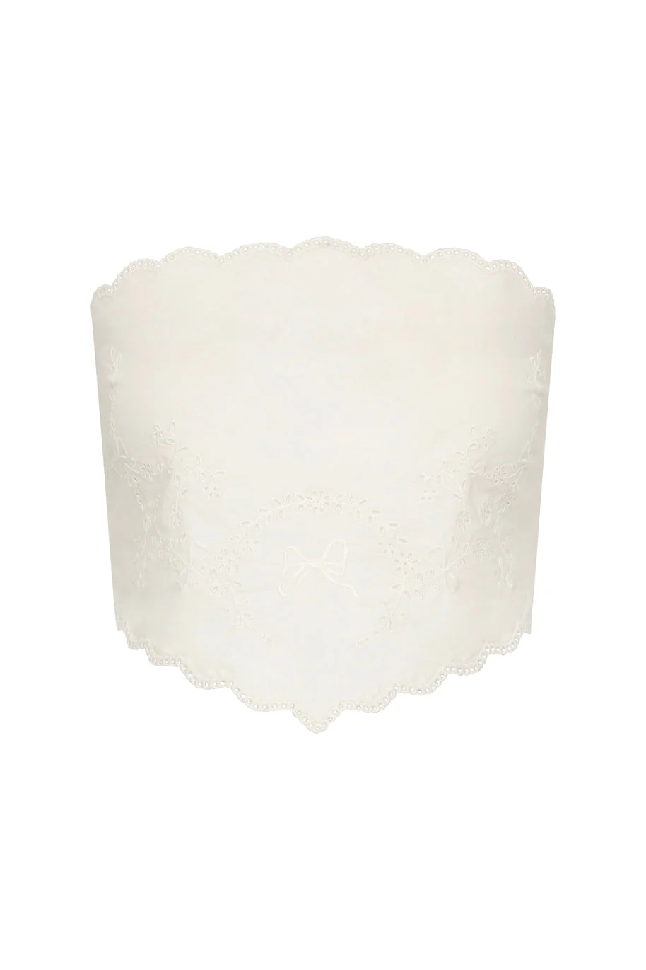 Posse - LOIS TIE TOP - VINTAGE WHITE - Image 5