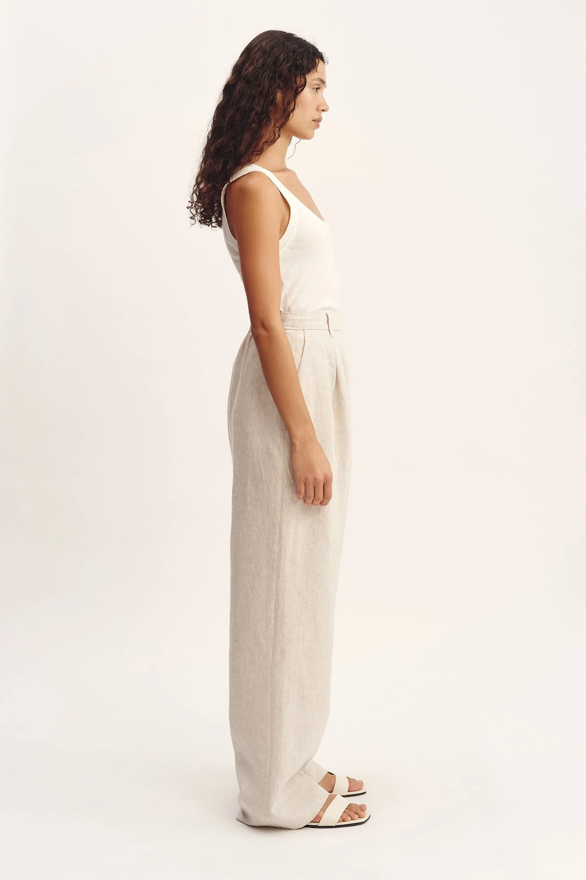 Posse - LOUIS TROUSER - NATURAL - Image 3