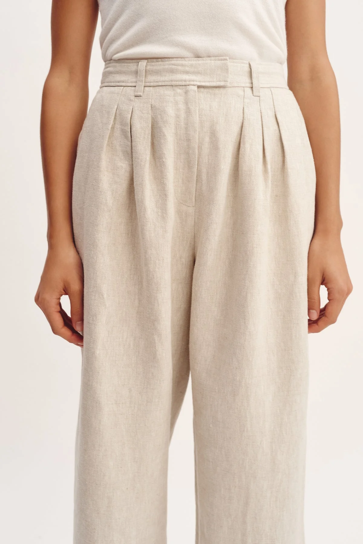 Posse - LOUIS TROUSER - NATURAL - Image 5
