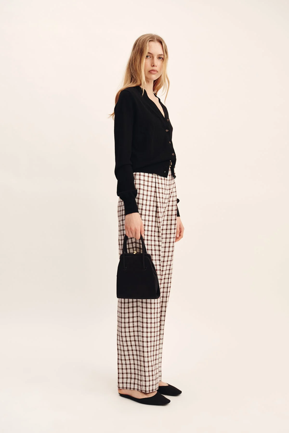 Posse - MACKENZIE TROUSER - CHOCOLATE PLAID - Image 10
