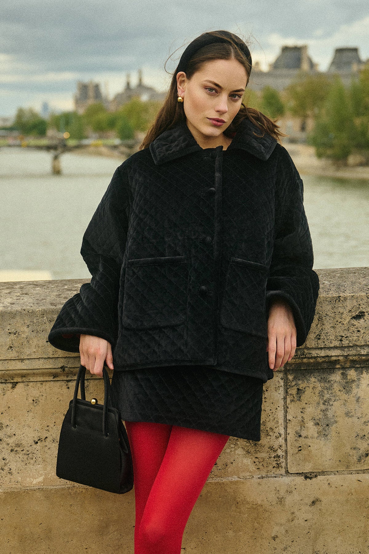 Posse - MARLEY JACKET - BLACK VELVET - Image 2