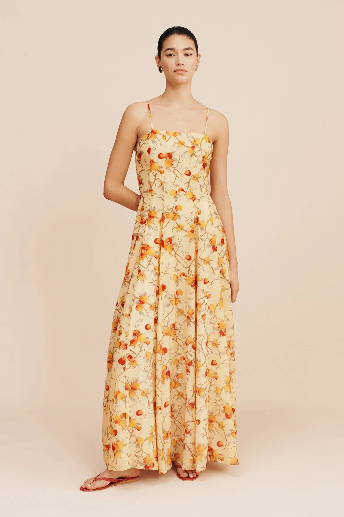 Posse - PALOMA MAXI DRESS - CITRUS FLORAL