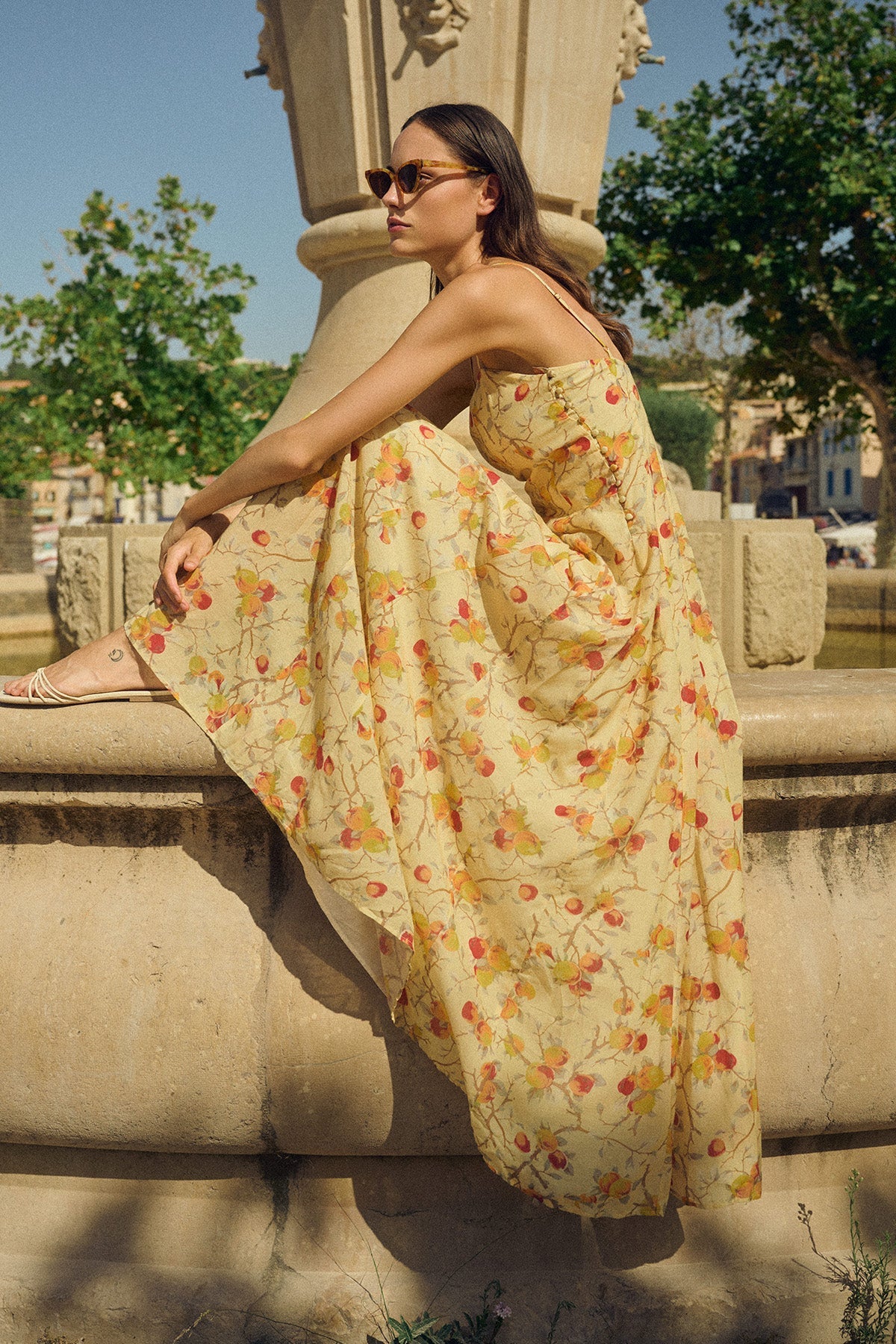 Posse - PALOMA MAXI DRESS - CITRUS FLORAL - Image 9