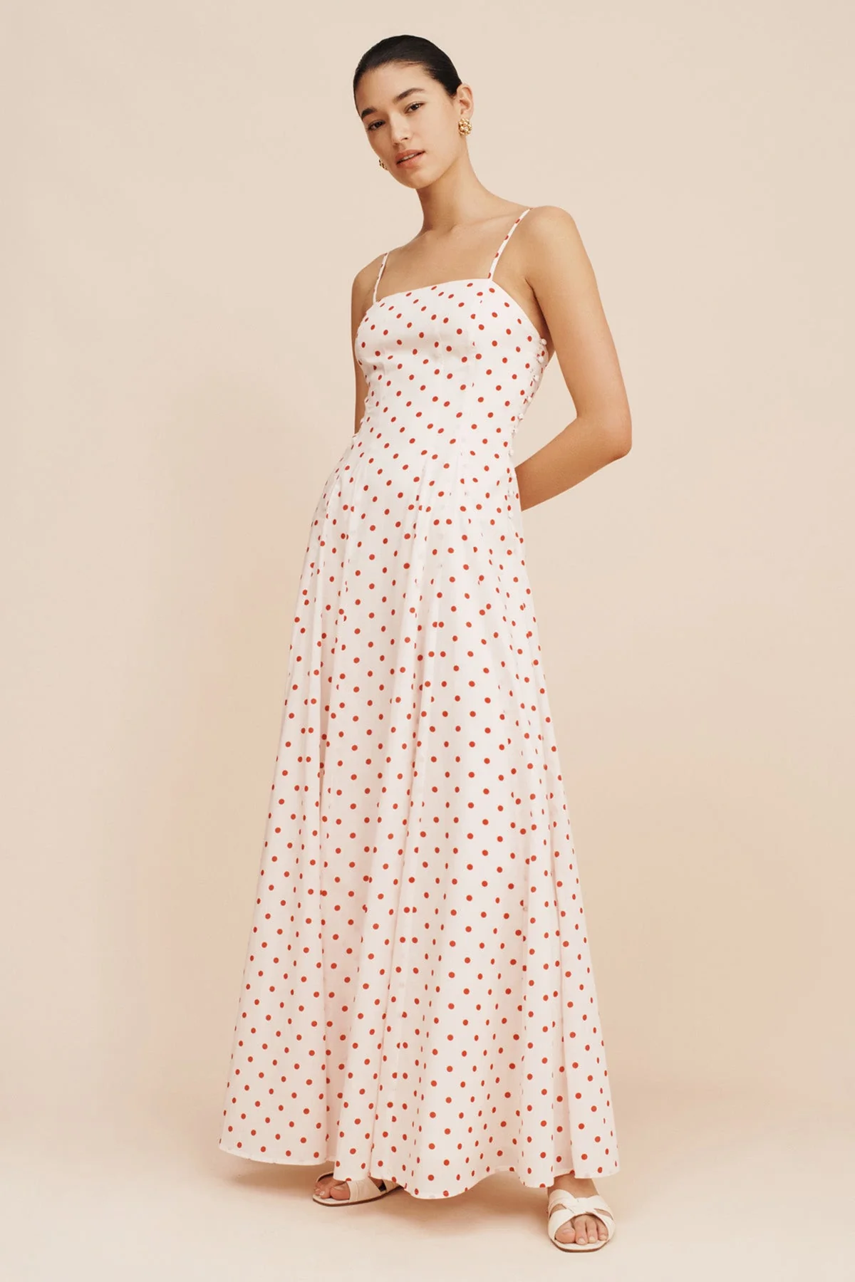 Posse - PALOMA MAXI DRESS - PETITE POLKA DOT - Image 10