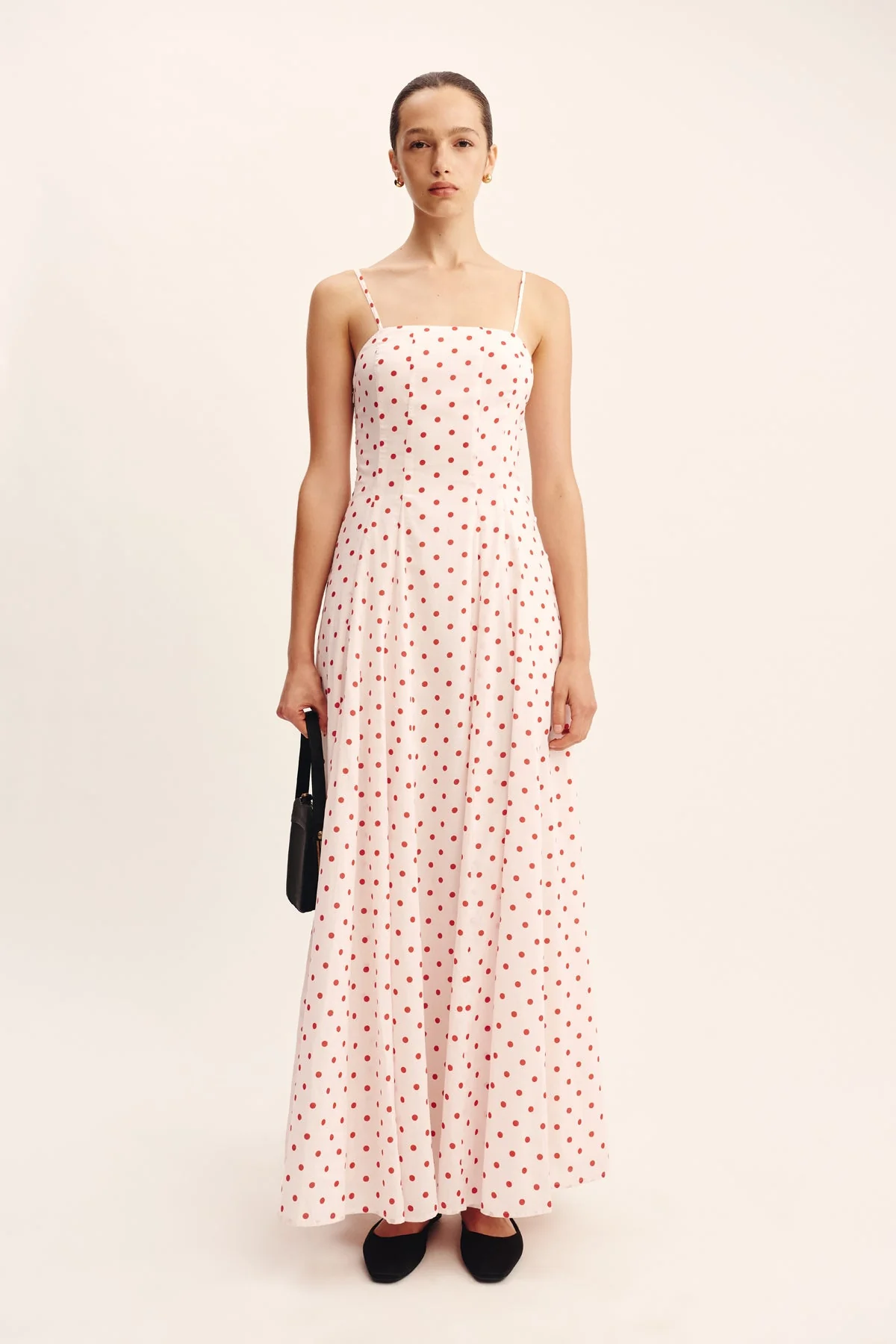 Posse - PALOMA MAXI DRESS - PETITE POLKA DOT - Image 11